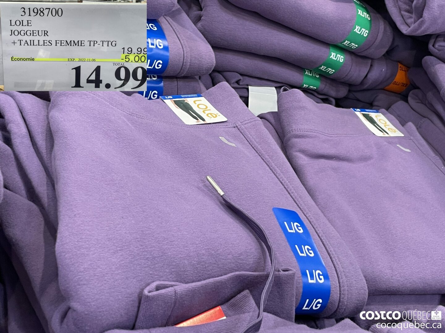 3198700 LOLE JOGGEUR +TAILLES FEMME TP-TTG ><figcaption class=