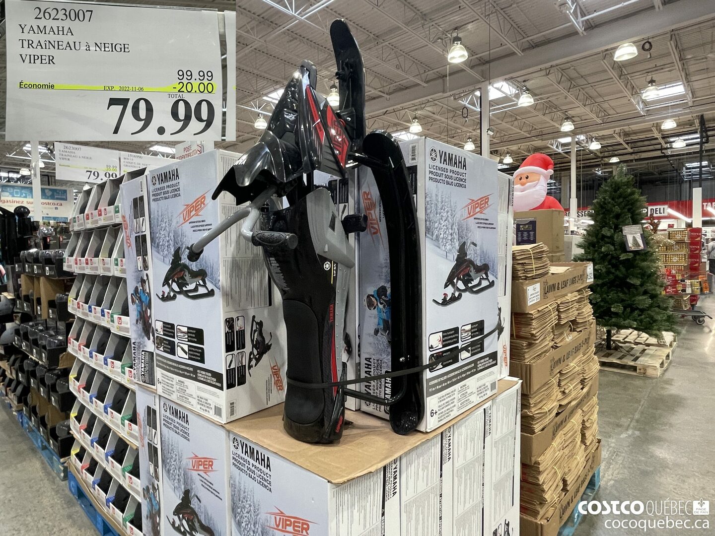 2623007 YAMAHA TRAiNEAU 4 NEIGE VIPER  ($20.00 INSTANT SAVINGS EXPIRES ON 2022-11-06) $79.99