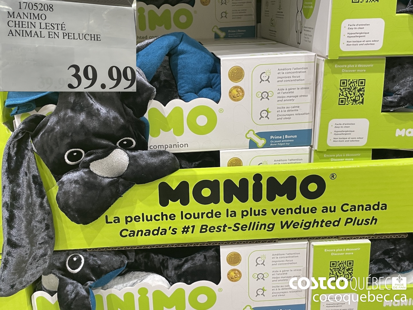 1705208 MANIMO CHEIN LESTE ANIMAL EN PELUCHE  $39.99