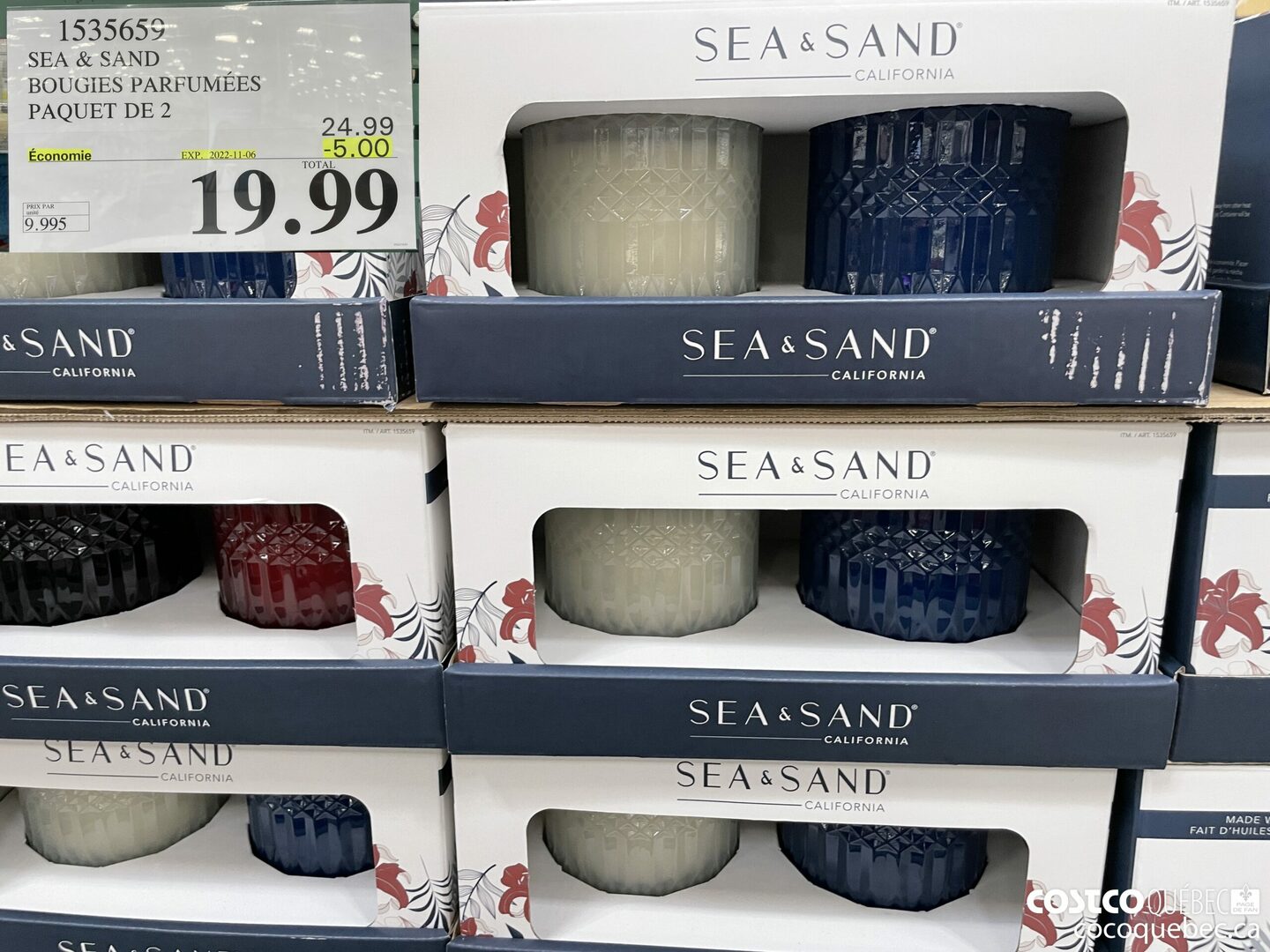 Costco Sea and Sand Candles, 3 Piece Set  Sand candles, Best candles,  Coconut scented candles