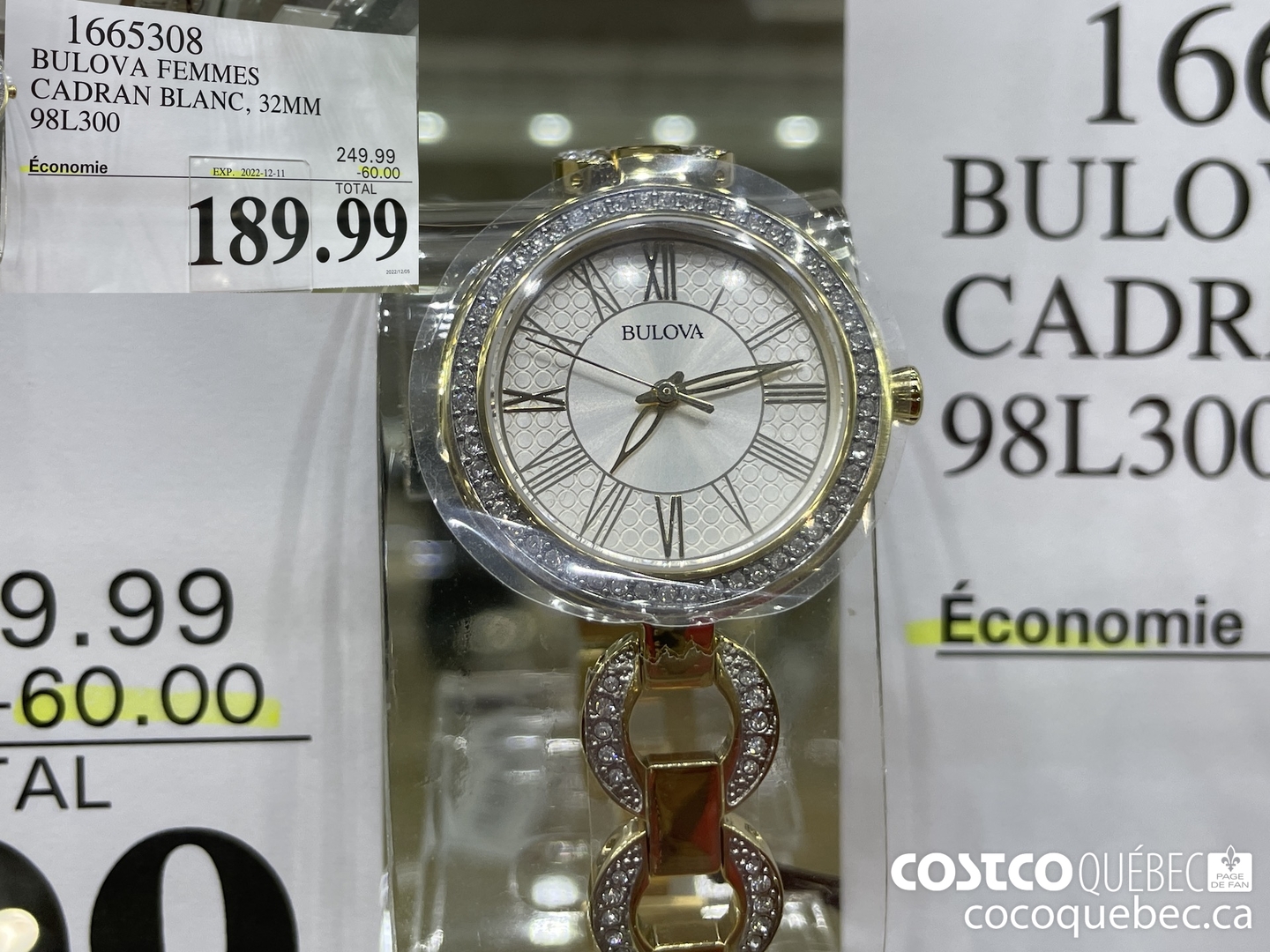 Montre bulova best sale femme costco