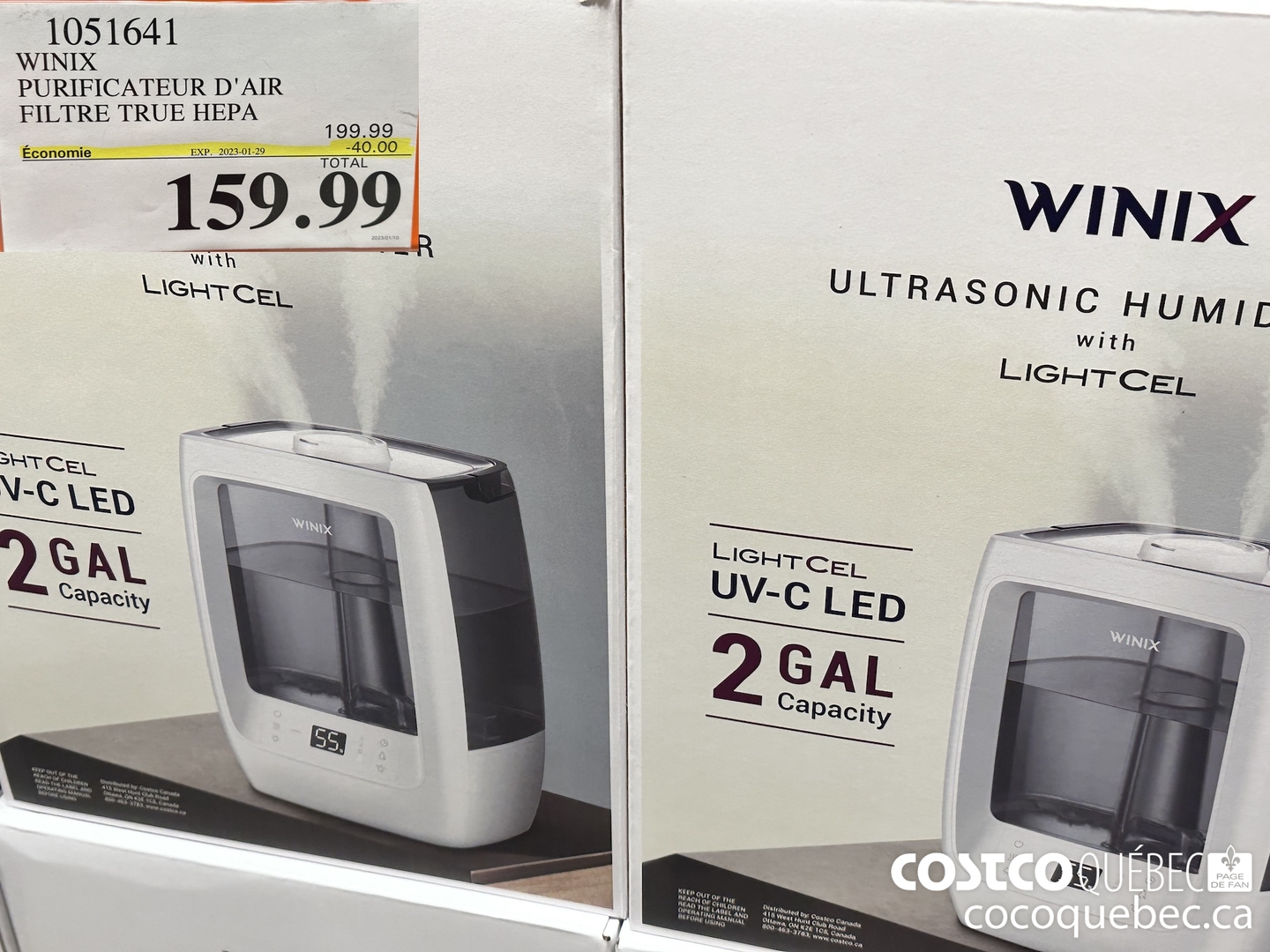 Winix ultrasonic deals humidifier costco