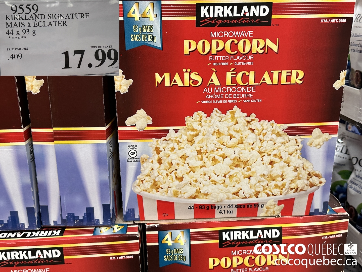 9559 KIRKLAND SIGNATURE MAIS 4 ECLATER $17.99