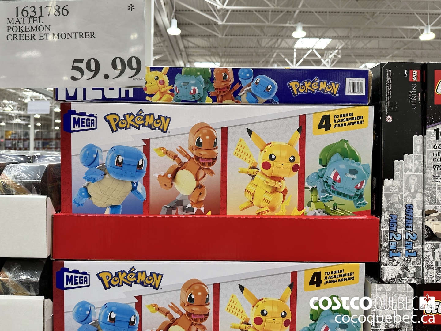 1631786 MATTEL POKEMON CREER ET MONTRER  $59.99