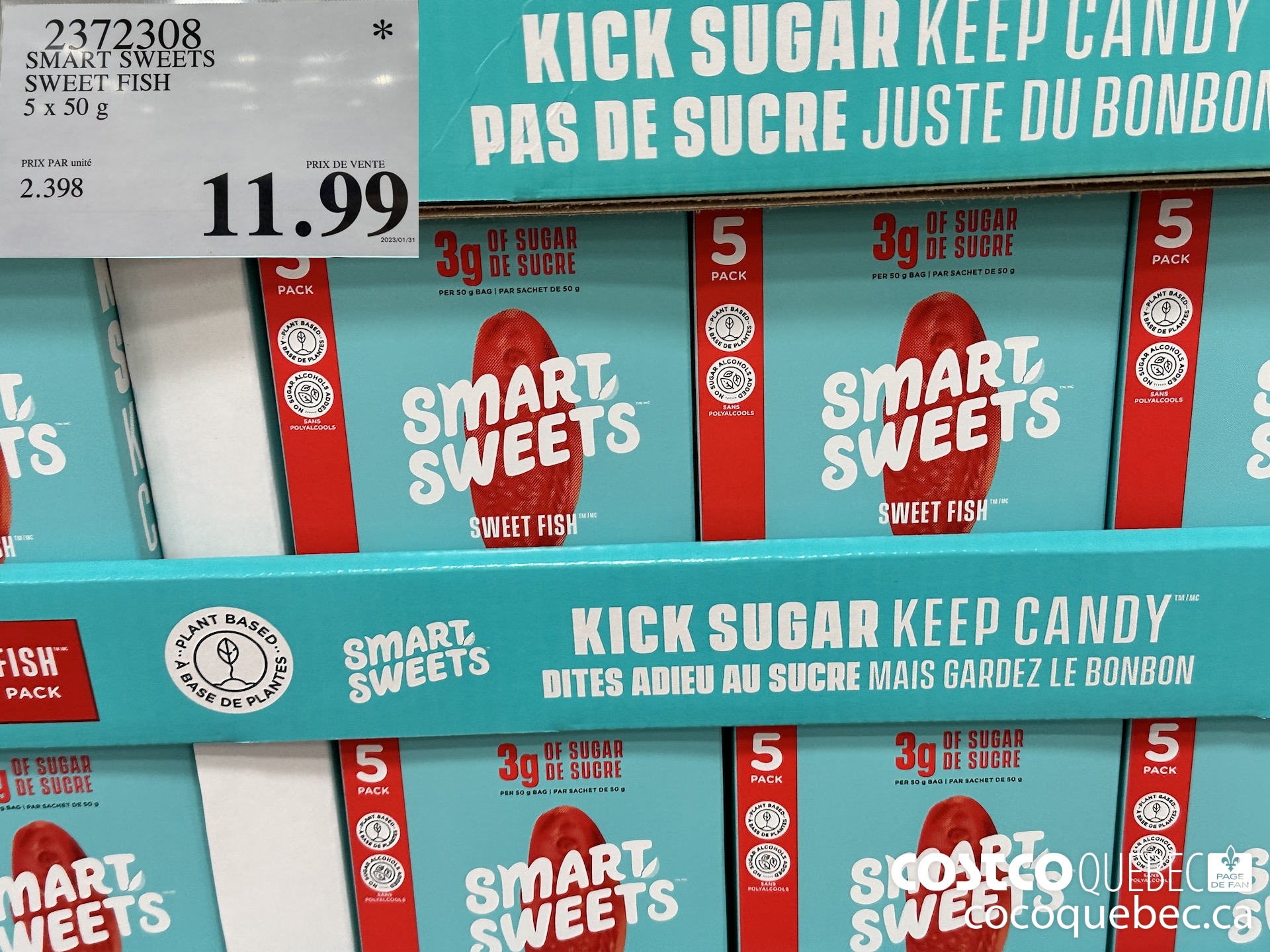 2372308 SMART SWEETS SWEET FISH 5x50 G $11.99