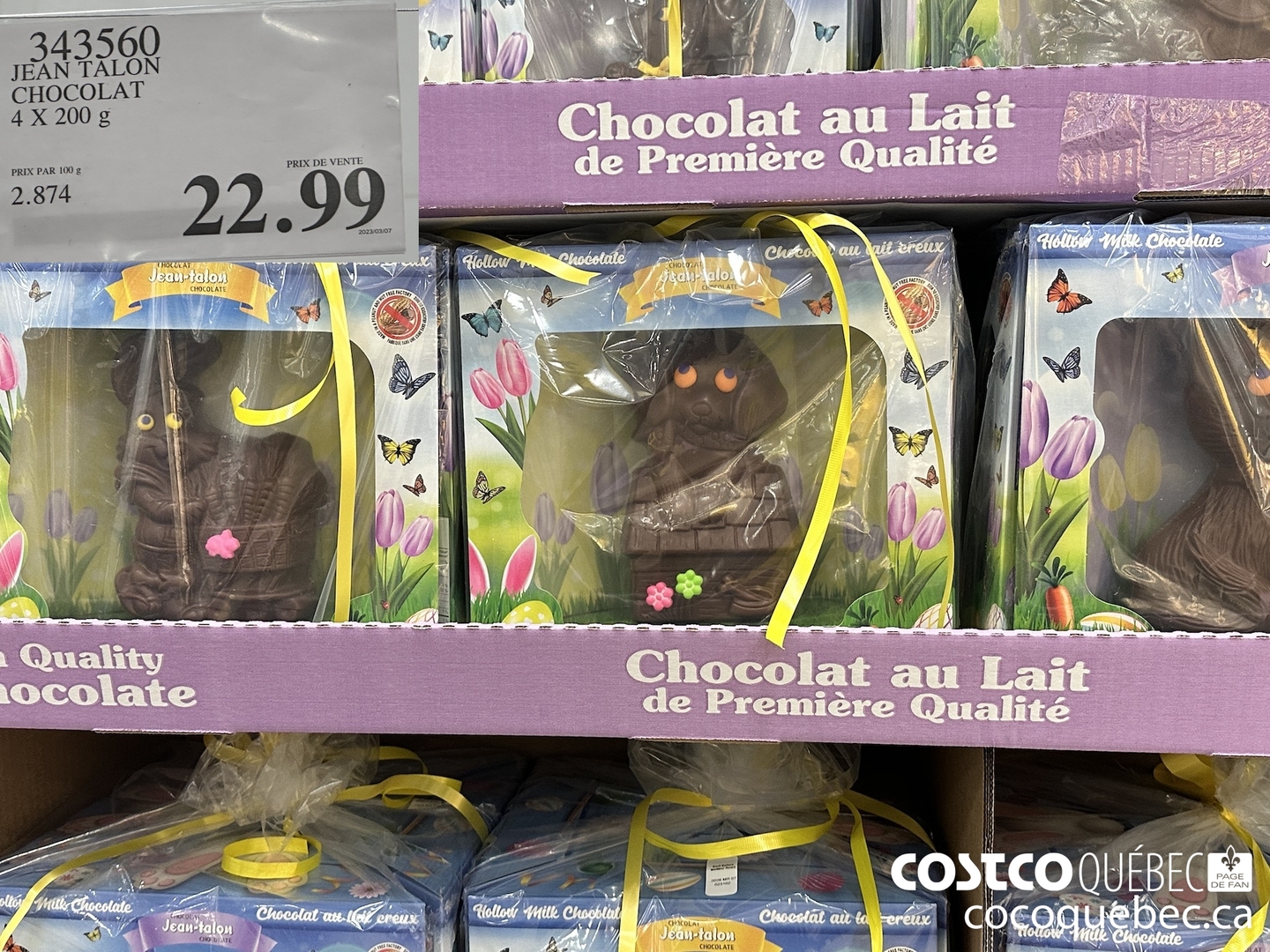 Le Super Post du mercredi, chips et chocolat! 29 mars ,2023 Costco