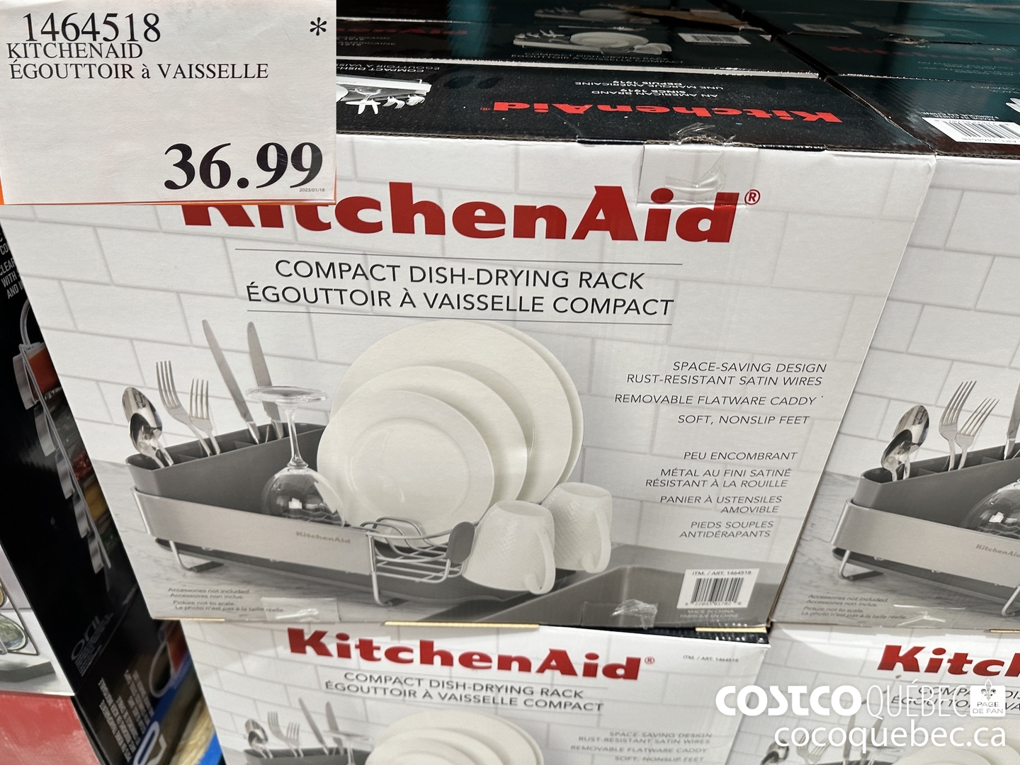 1464518 KITCHENAID EGOUTTOIR a VAISSELLE $36.99