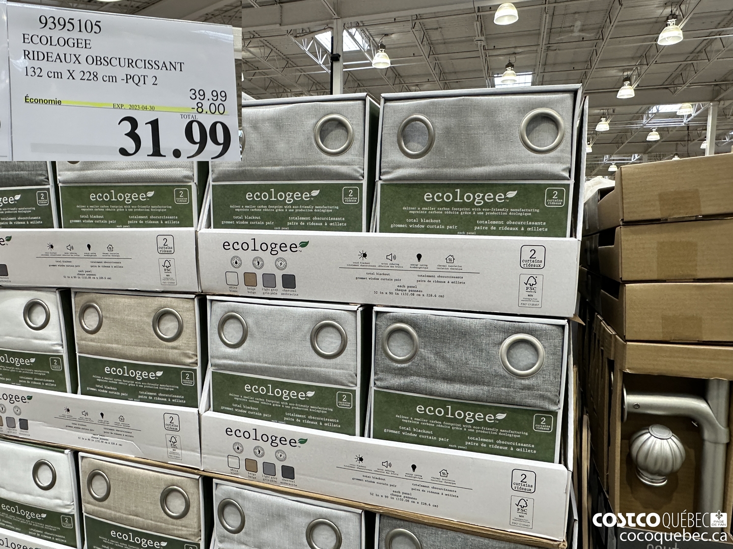 9395105 ECOLOGEE RIDEAUX OBSCURCISSANT ($8.00 INSTANT SAVINGS EXPIRES ON 2023-04-30) $31.99