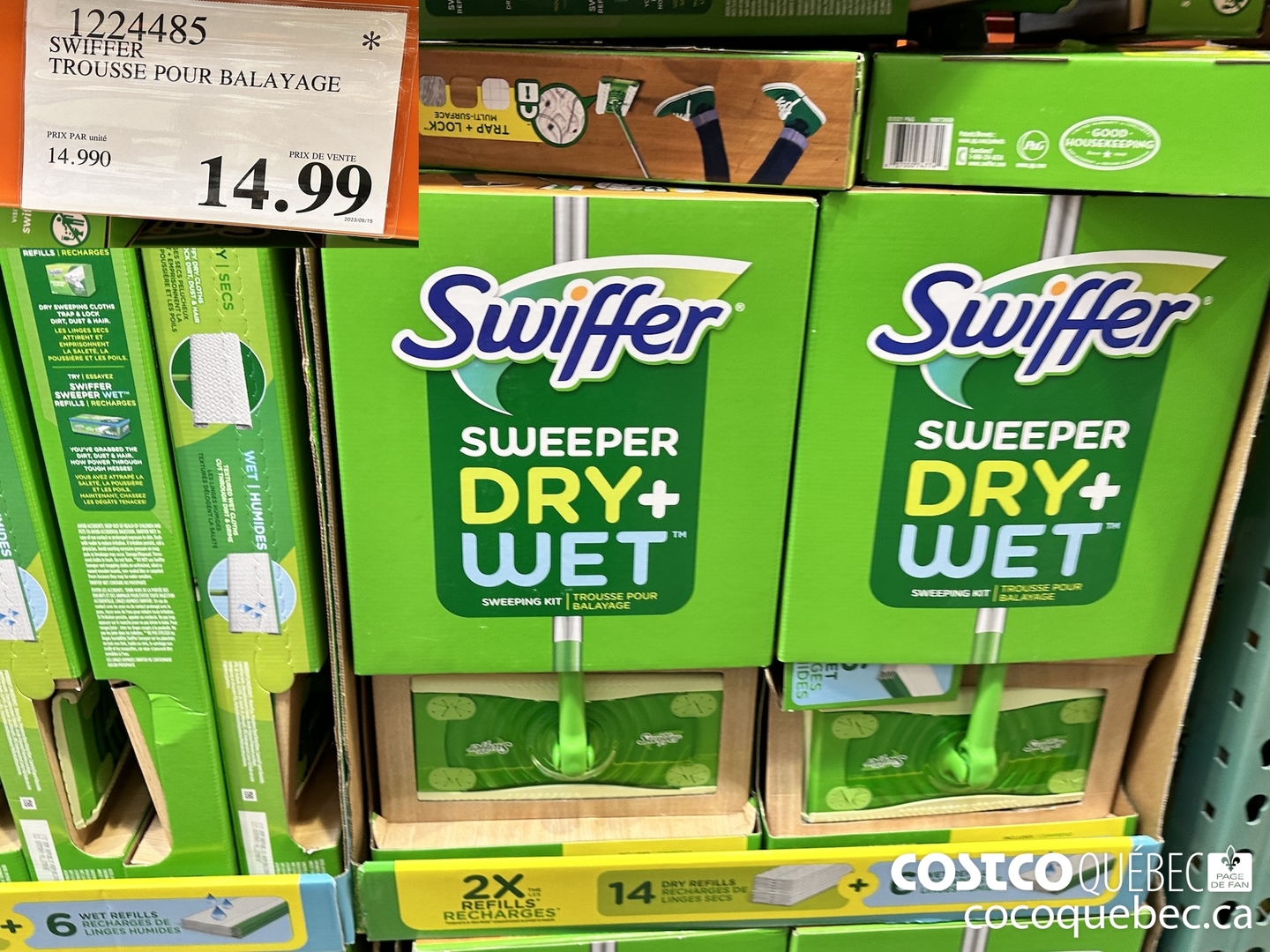 1224425 SWIFFER TROUSSE POUR BALAYAGE  $14.99