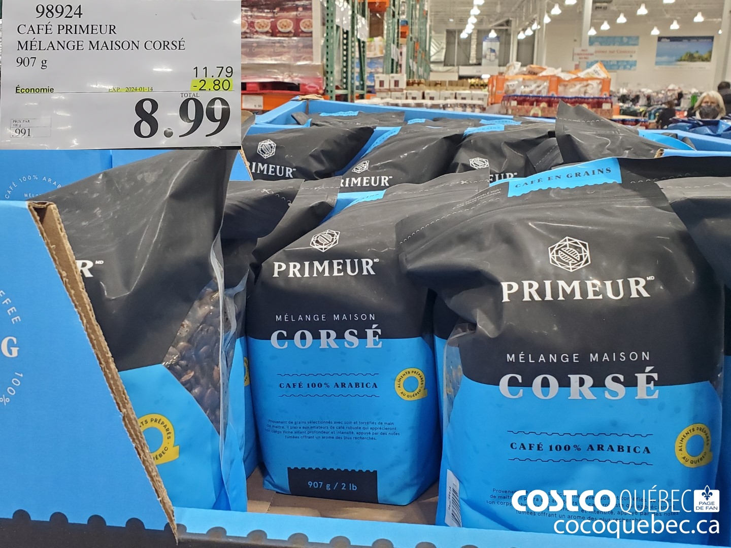 98924 CAFE PRIMEUR MELANGE MAISON CORSE  ($2.80 INSTANT SAVINGS EXPIRES ON 2024-01-14) $8.99
