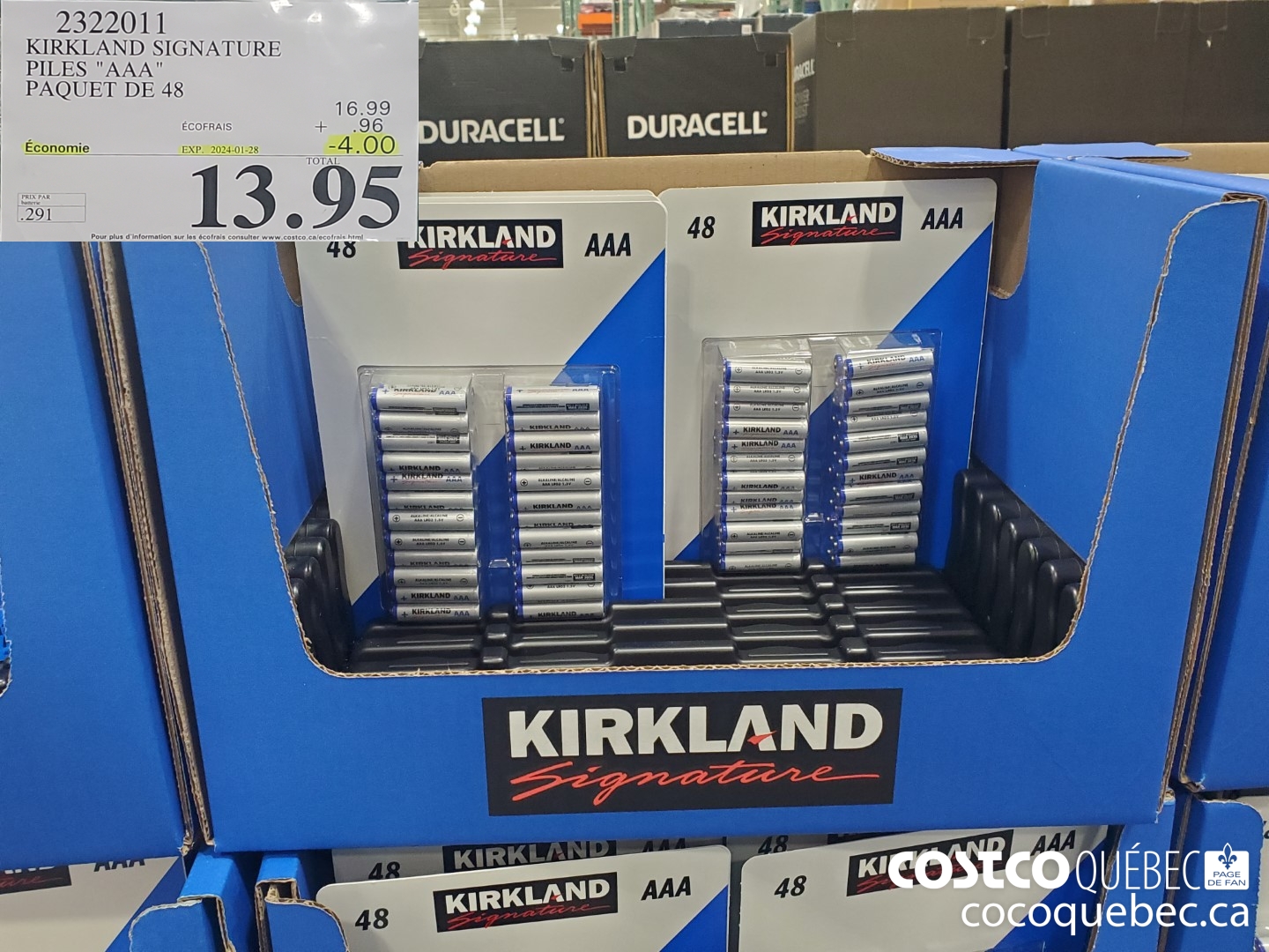 2322011 KIRKLAND SIGNATURE PILES 