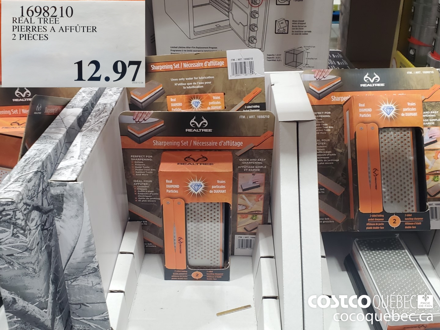 1698210 REAL TREE PIERRES A AFFUTER 2 PIECES  $12.97