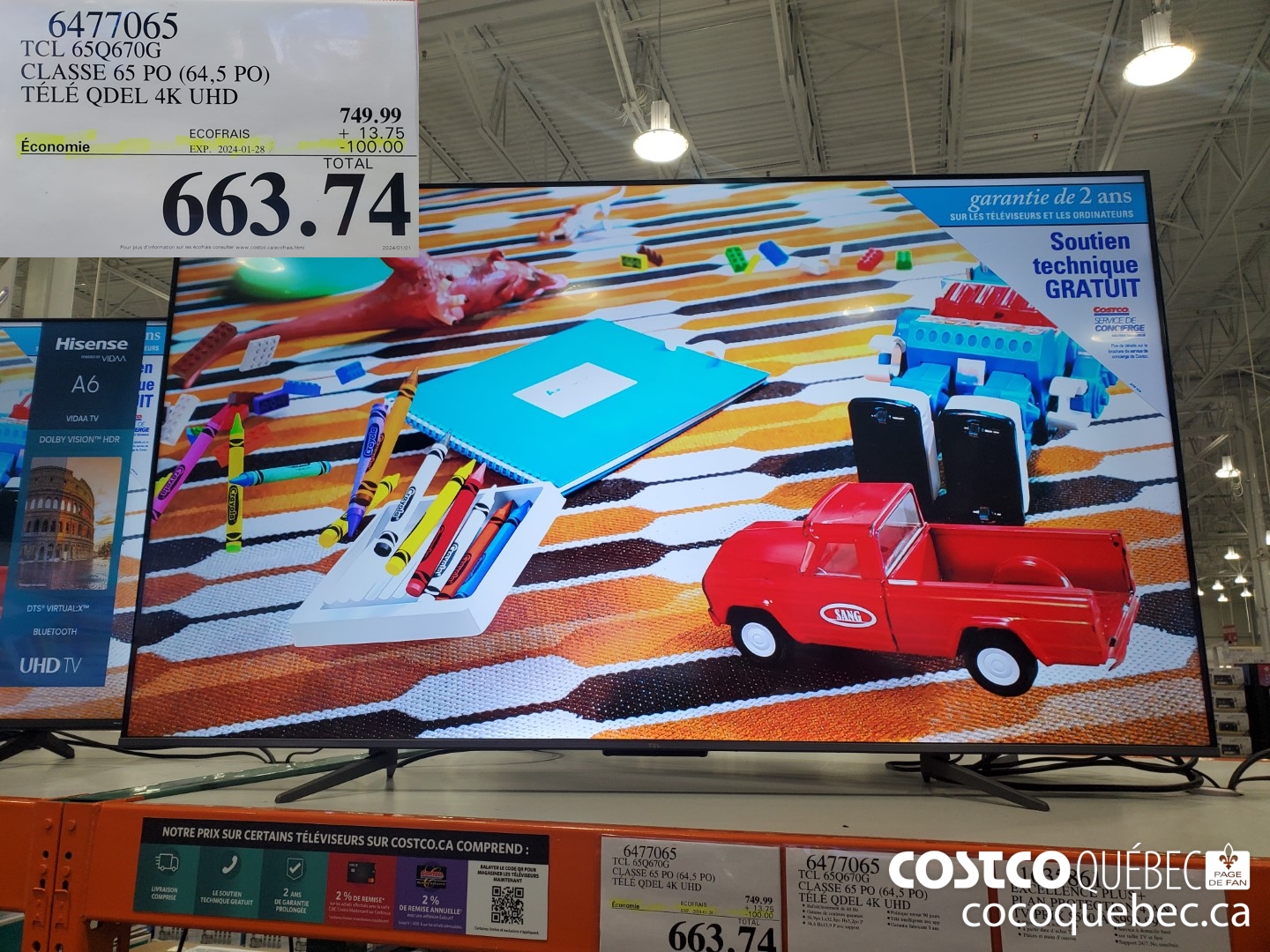 Fin de semaine Costco Soldes du 57 Janvier, Québec Costco Quebec Fan