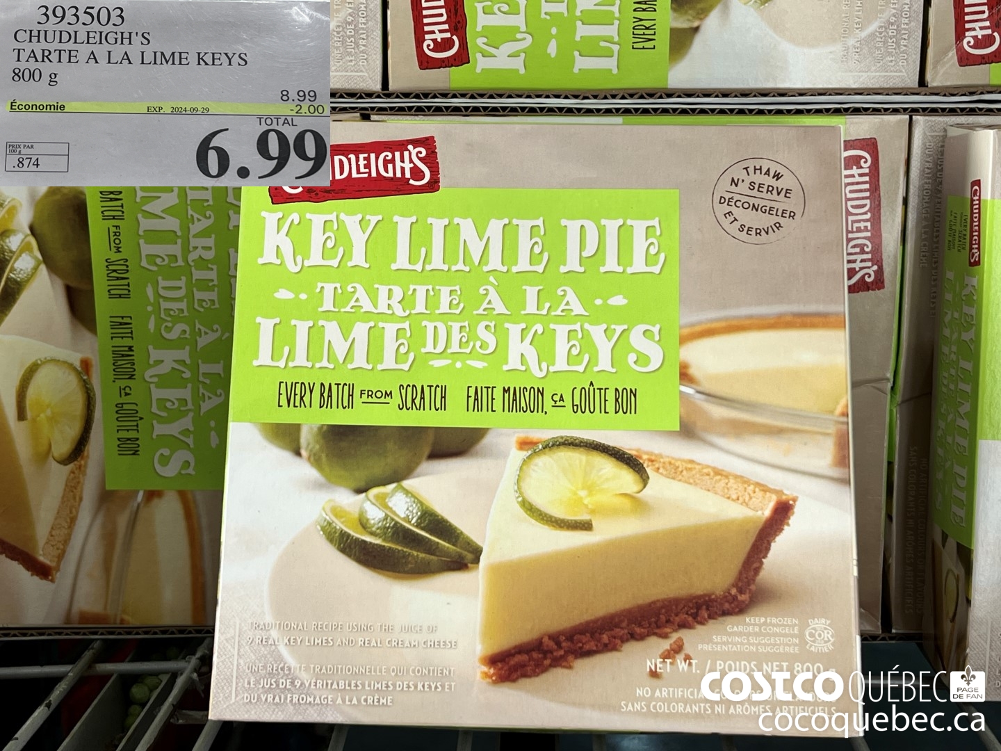 393503 CHUDLEIGH'S  ($2.00 INSTANT SAVINGS EXPIRES ON 2024-09-29) $6.99