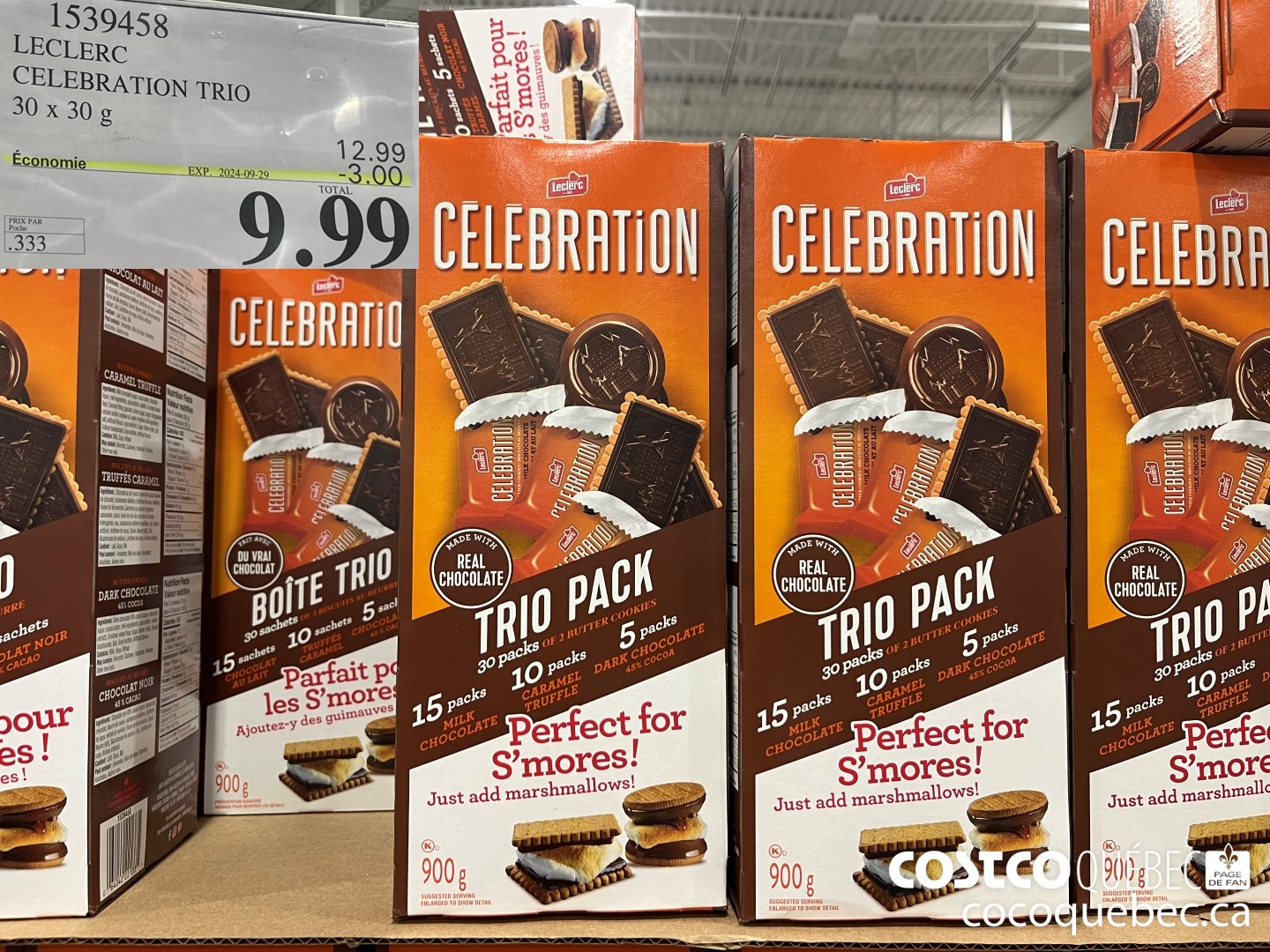 1539458 LECLERC CELEBRATION TRIO ($3.00 INSTANT SAVINGS EXPIRES ON 2024-09-29) $9.99