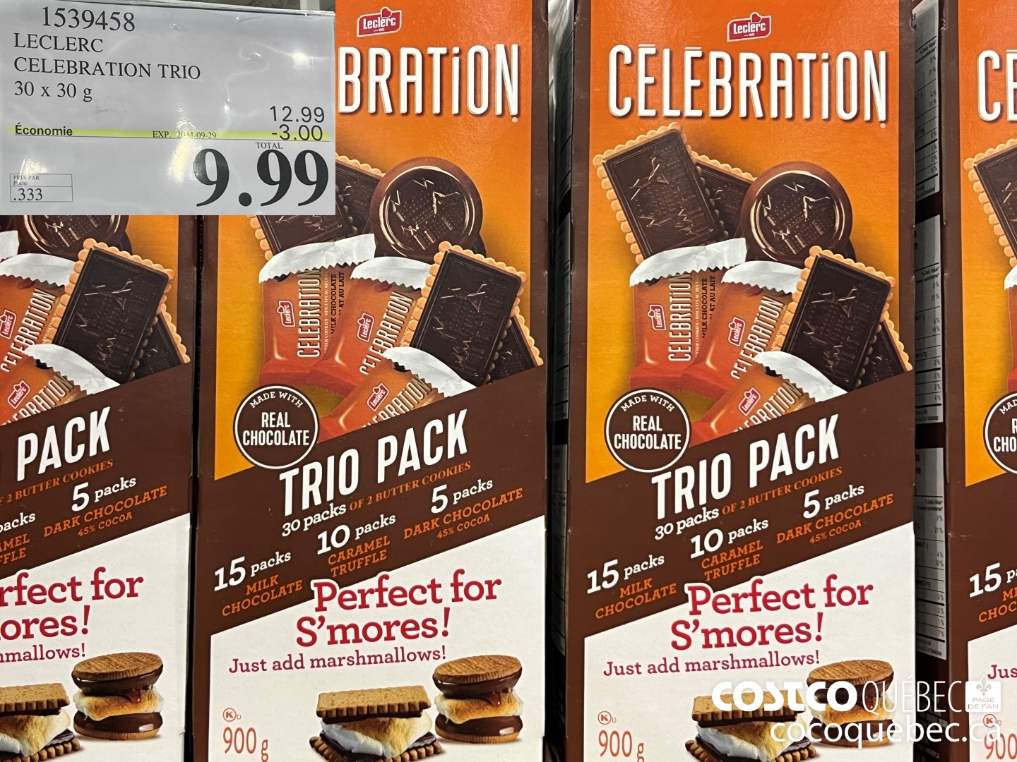 1539458 LECLERC CELEBRATION TRIO ($3.00 INSTANT SAVINGS EXPIRES ON 2024-09-29) $9.99