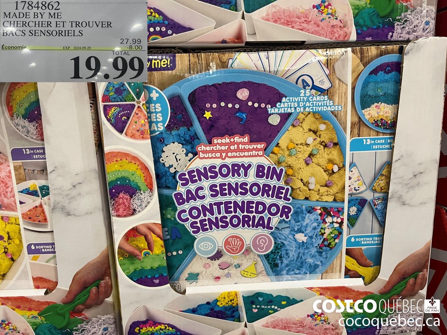 17843862 MADE BY ME CHERCHER ET TROUVER BACS SENSORIELS  ($8.00 INSTANT SAVINGS EXPIRES ON 2024-09-29) $19.99