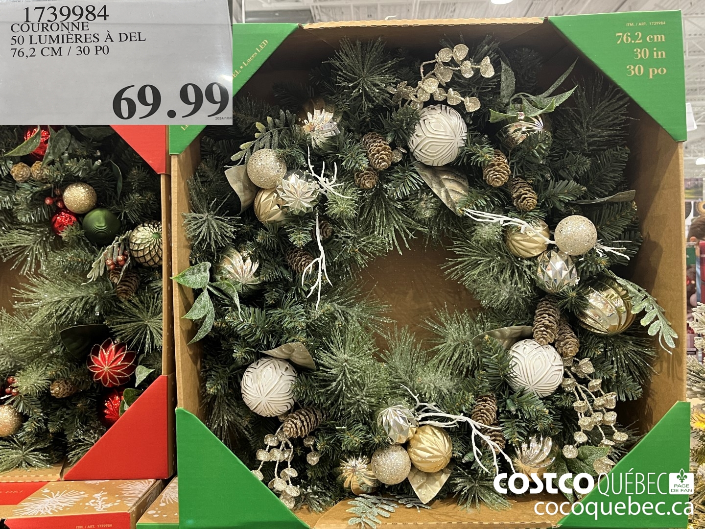 1739984 COURONNE 50 LUMIERES A DEL  $69.99