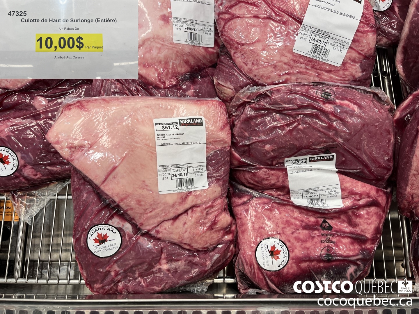 47325 Culotte de Haut de Surlonge (Entiére)  ($10.00 INSTANT SAVINGS EXPIRES ON 2024-10-27)