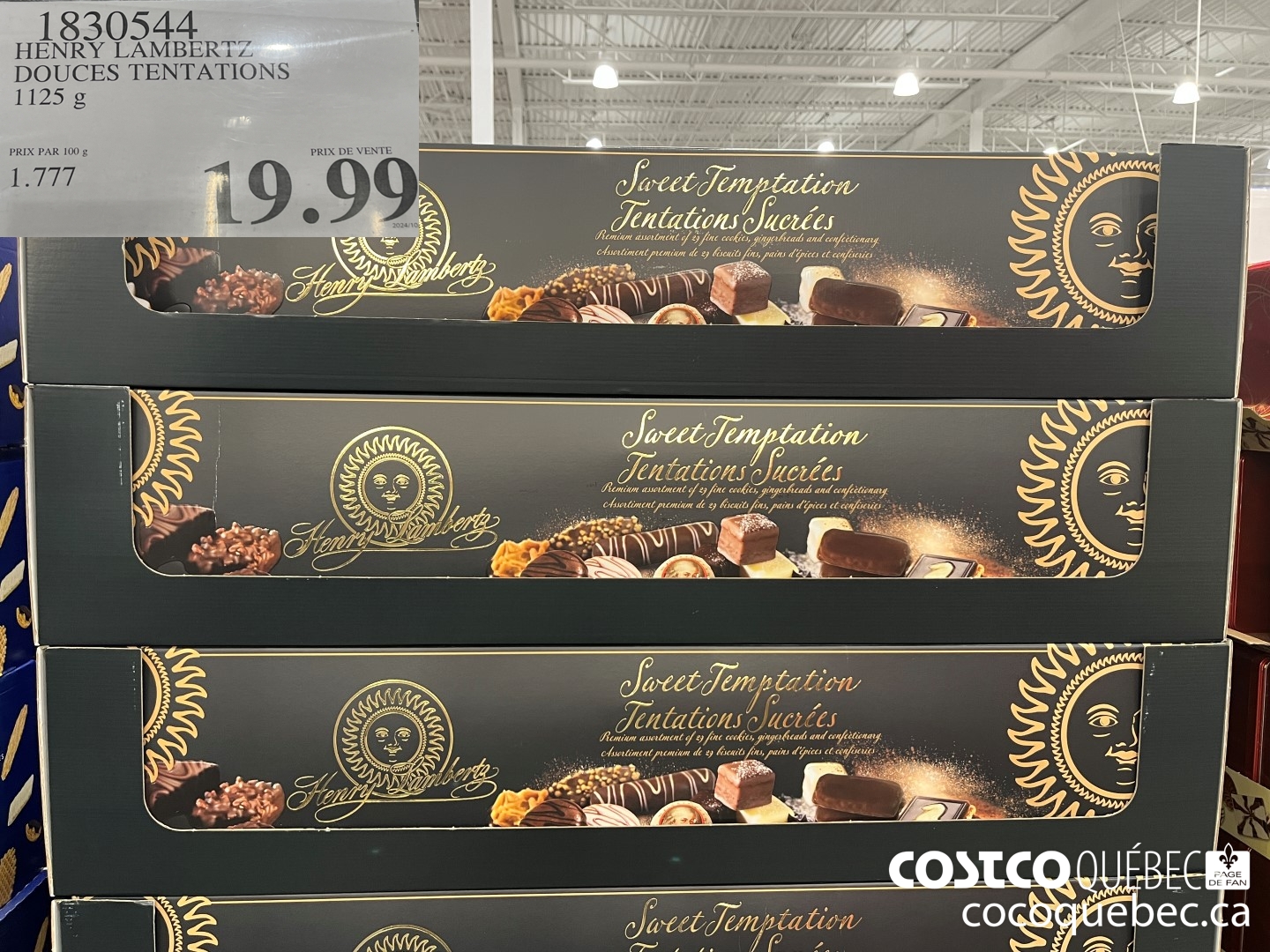 1830544 HENRY LAMBERTZ DOUCES TENTATIONS  $19.99