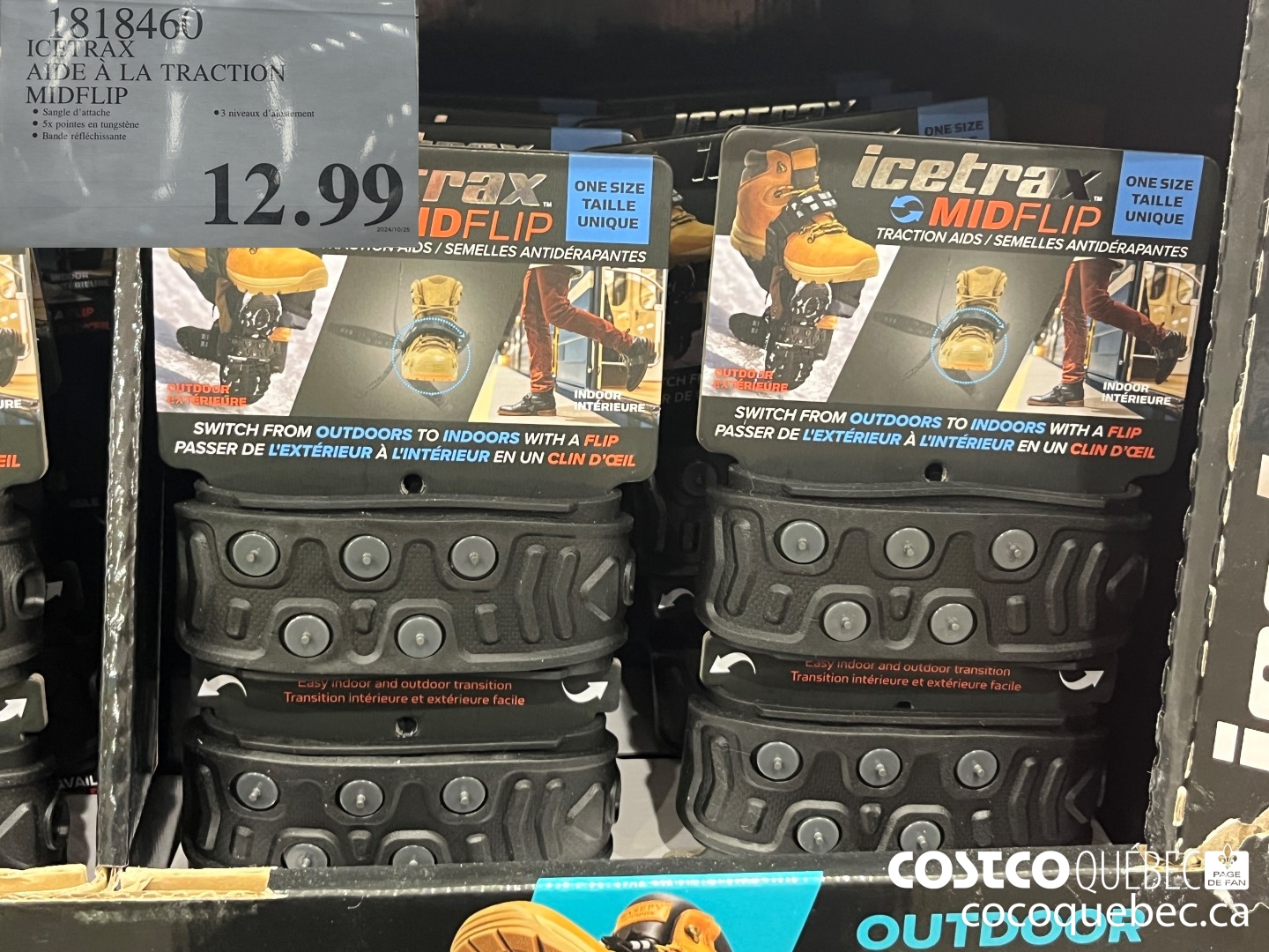 1318460 ICETRAX AIDE A LA TRACTION MiDEFLIP  $12.99