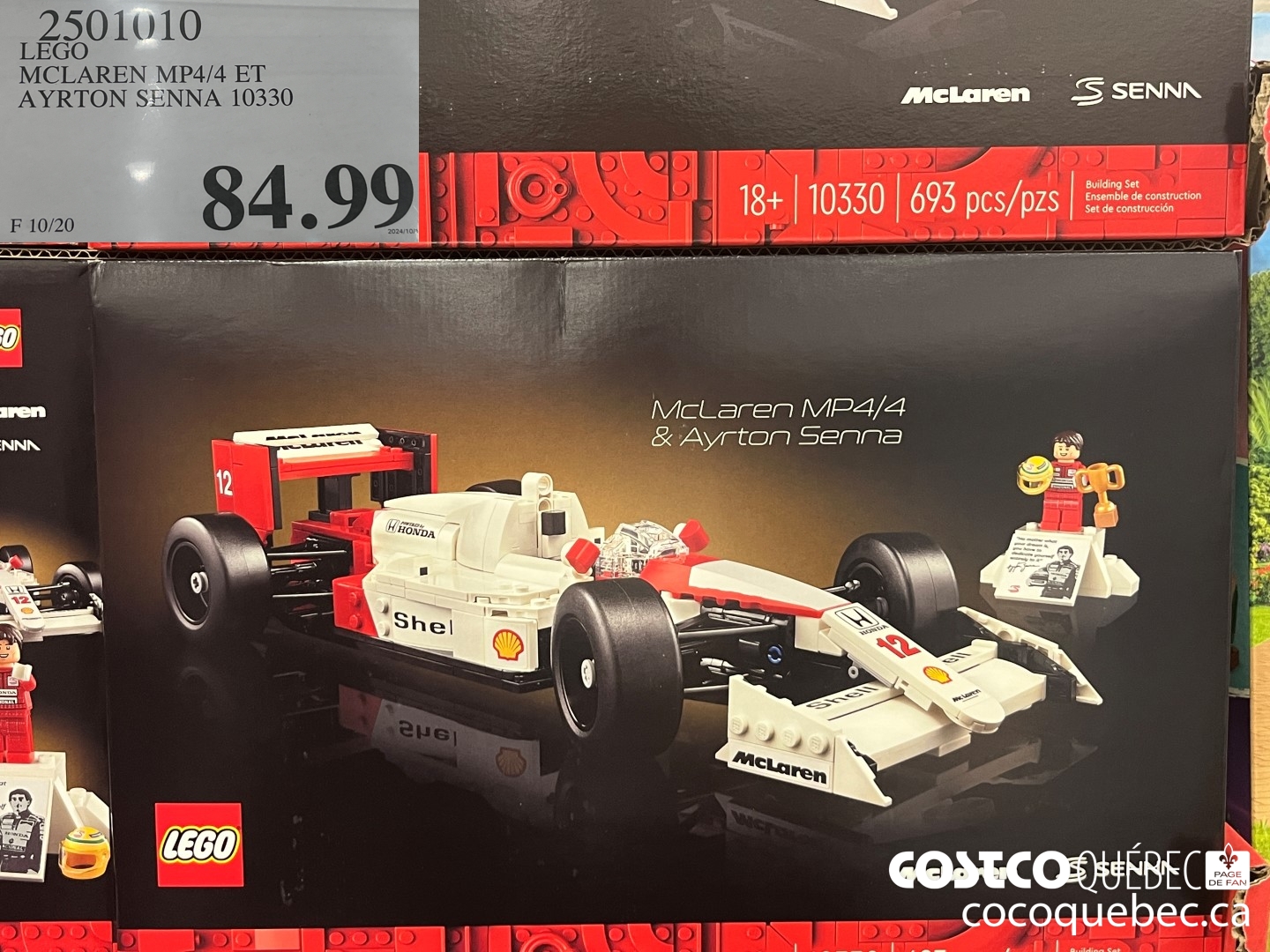 2501010 LEGO MCLAREN $84.99