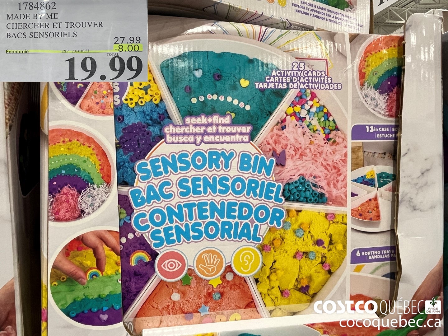 1784862 MADE BY ME CHERCHER ET TROUVER BACS SENSORIELS  ($8.00 INSTANT SAVINGS EXPIRES ON 2024-10-27) $19.99