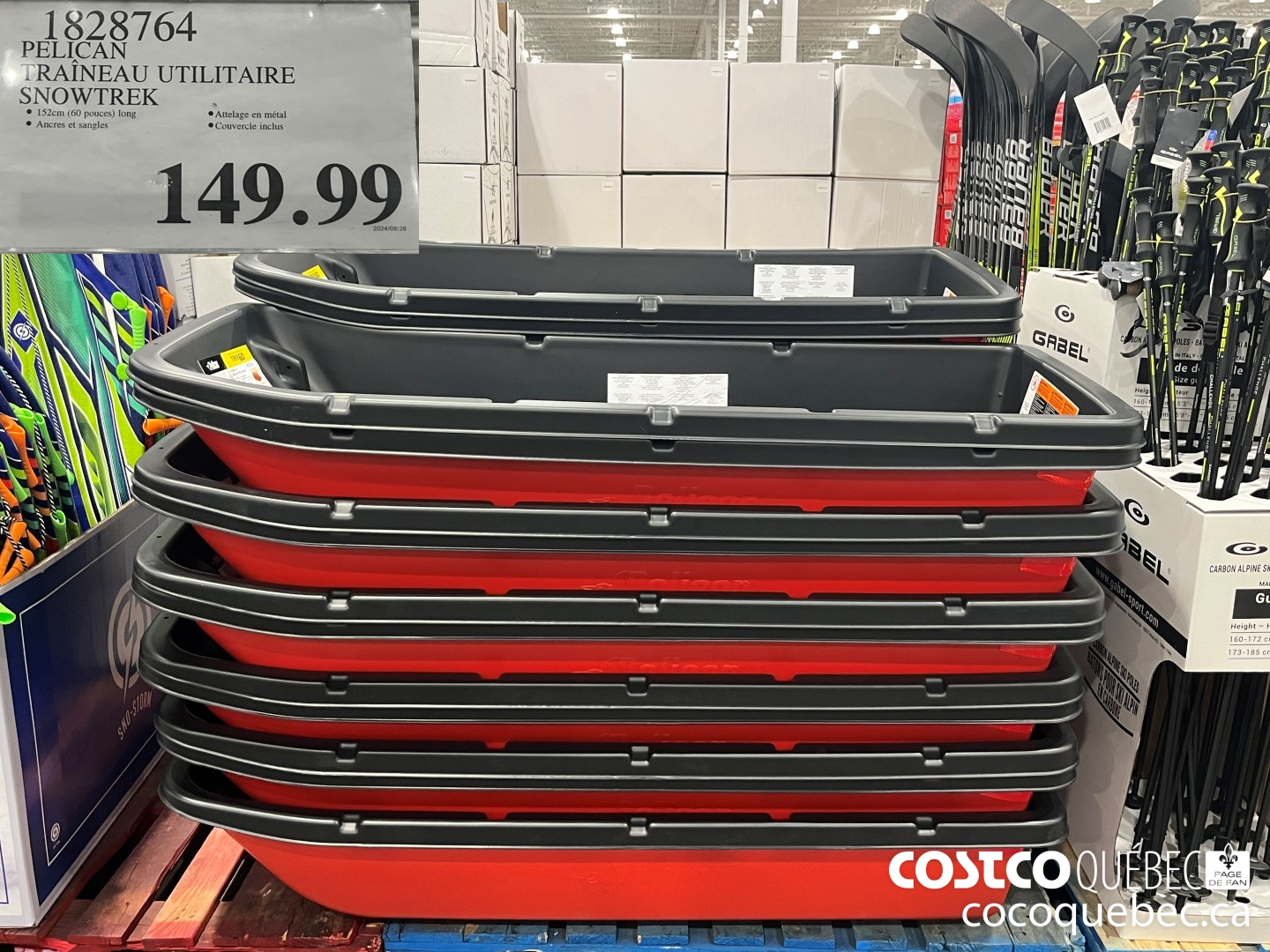 828764 PELICAN TRAINEAU UTLITIAIRE SNOWTREK  $149.99