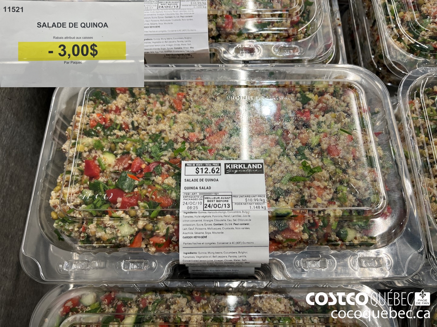 11521 SALADE DE QUINOA  ($3.00 INSTANT SAVINGS)