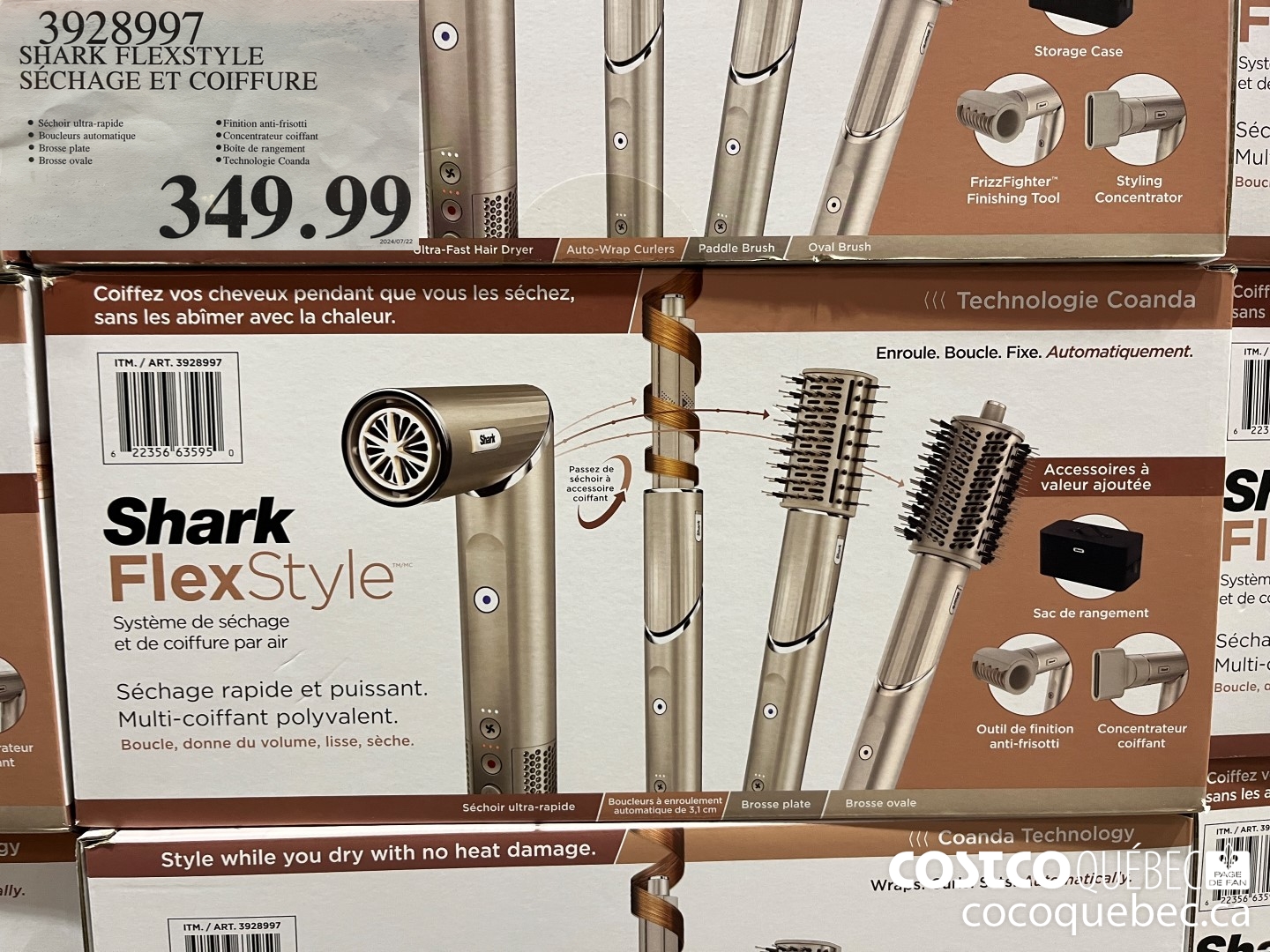 3928997 SHARK FLEXSTYLE | SECHAGE ET COIFFURE  $349.99