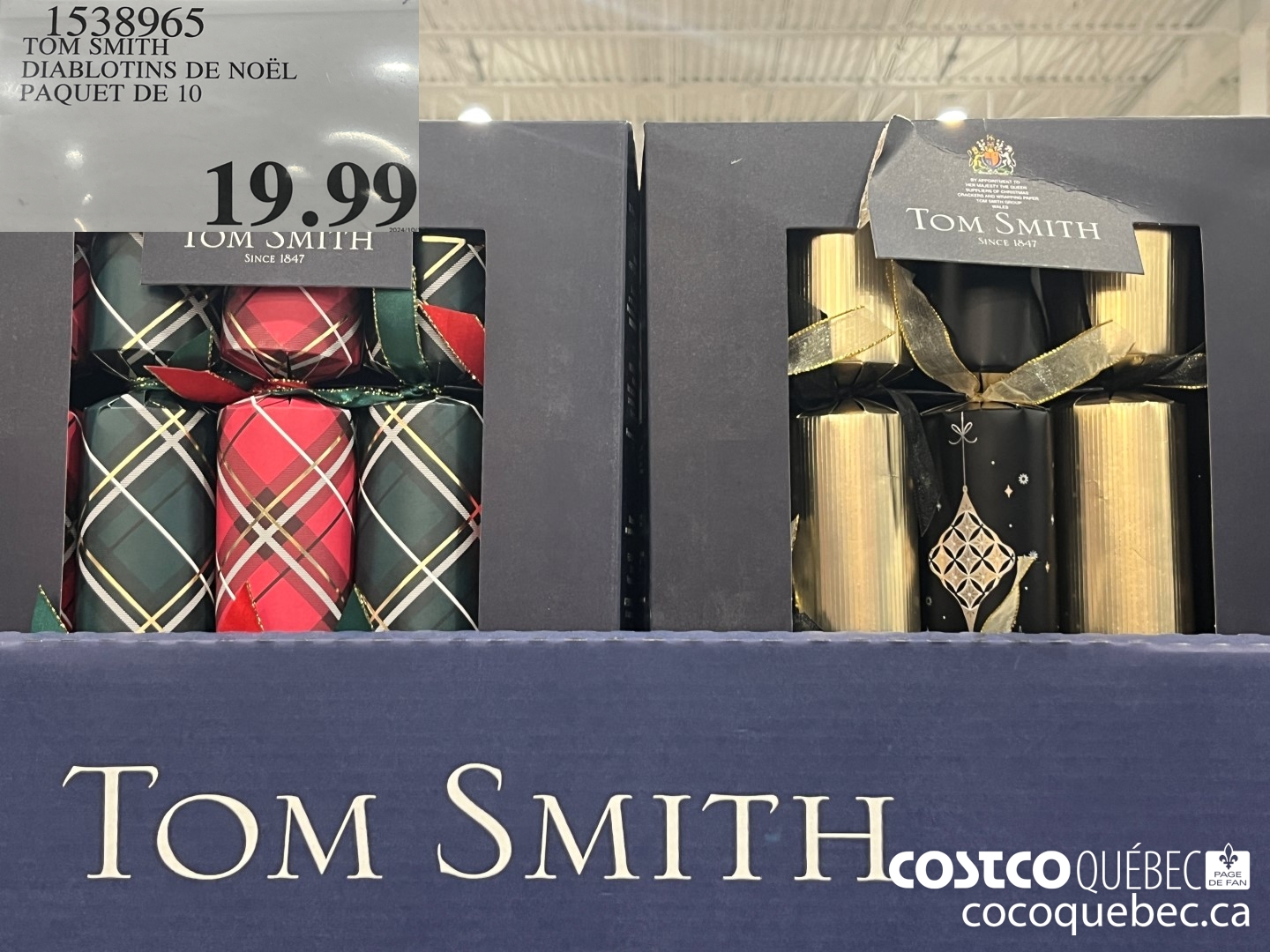 1538965 TOM SMITH PAQUET DE 10  $19.99