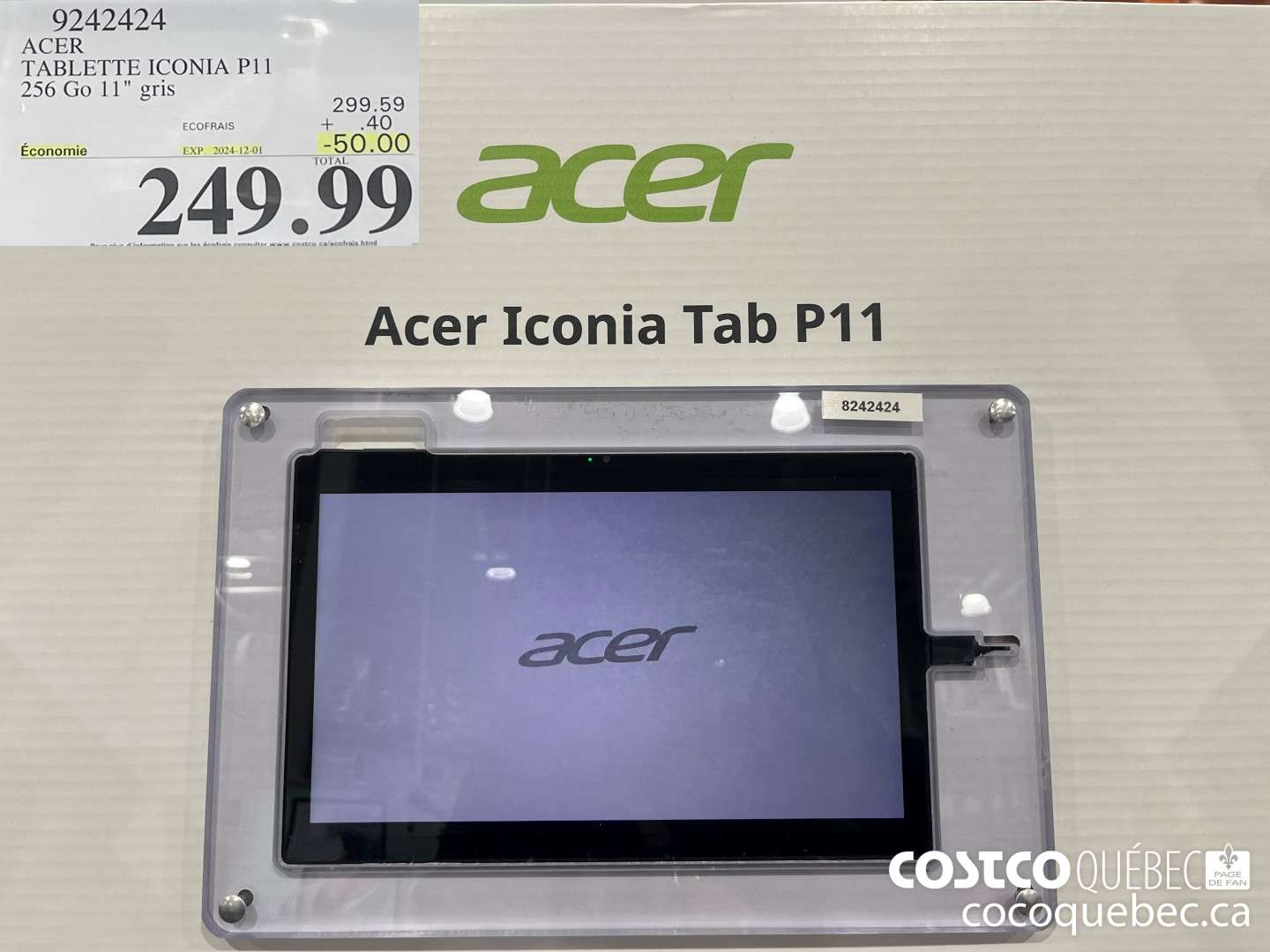 9242424 ACER TABLETTE ICONIA P11 256 Go 11
