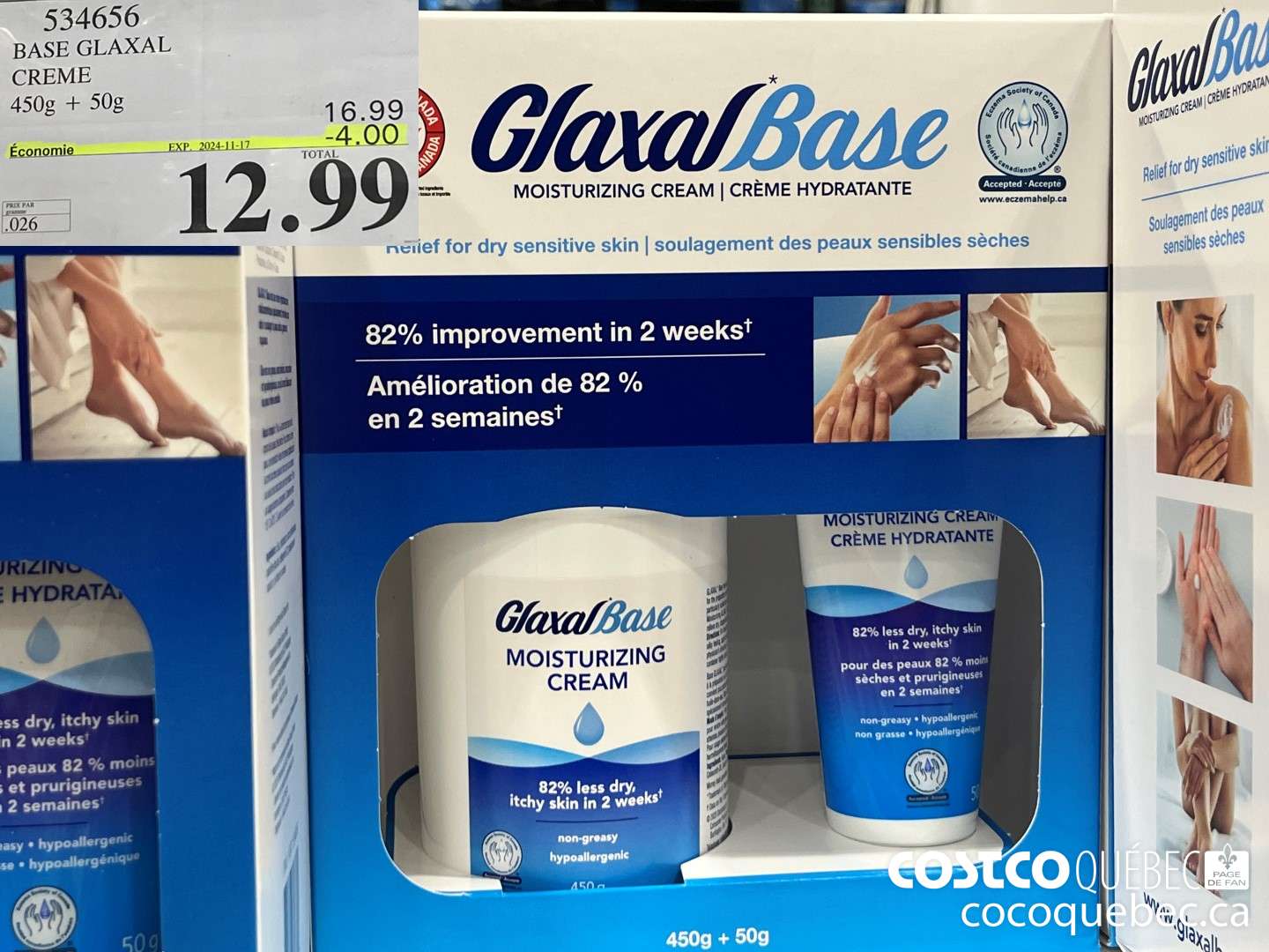 534656 BASE GLAXAL CREME 4502 + 502  ($4.00 INSTANT SAVINGS EXPIRES ON 2024-11-17) $12.99