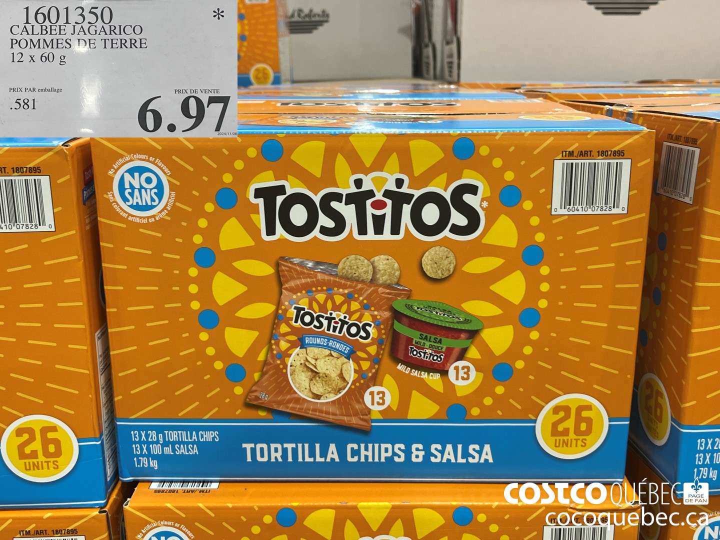 1601350 CALBEE JAGARICO POMMES DE TERRE 12 x 60 g  $6.97