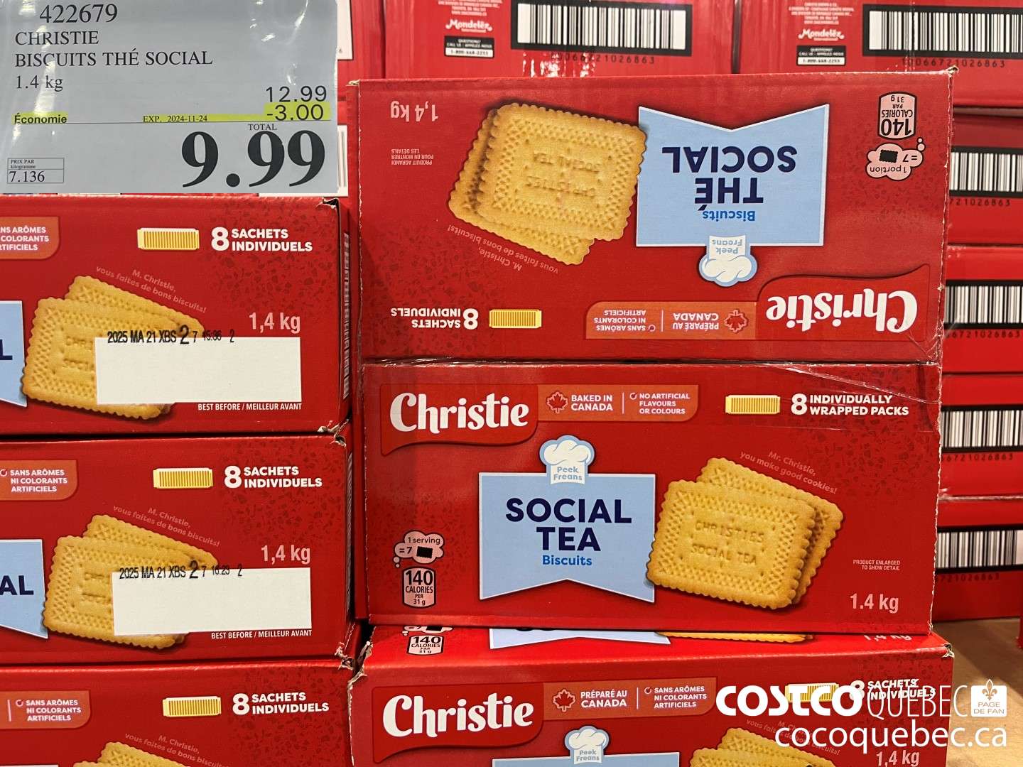 422679 CHRISTIE BISCUITS THE SOCIAL  ($3.00 INSTANT SAVINGS EXPIRES ON 2024-11-24)