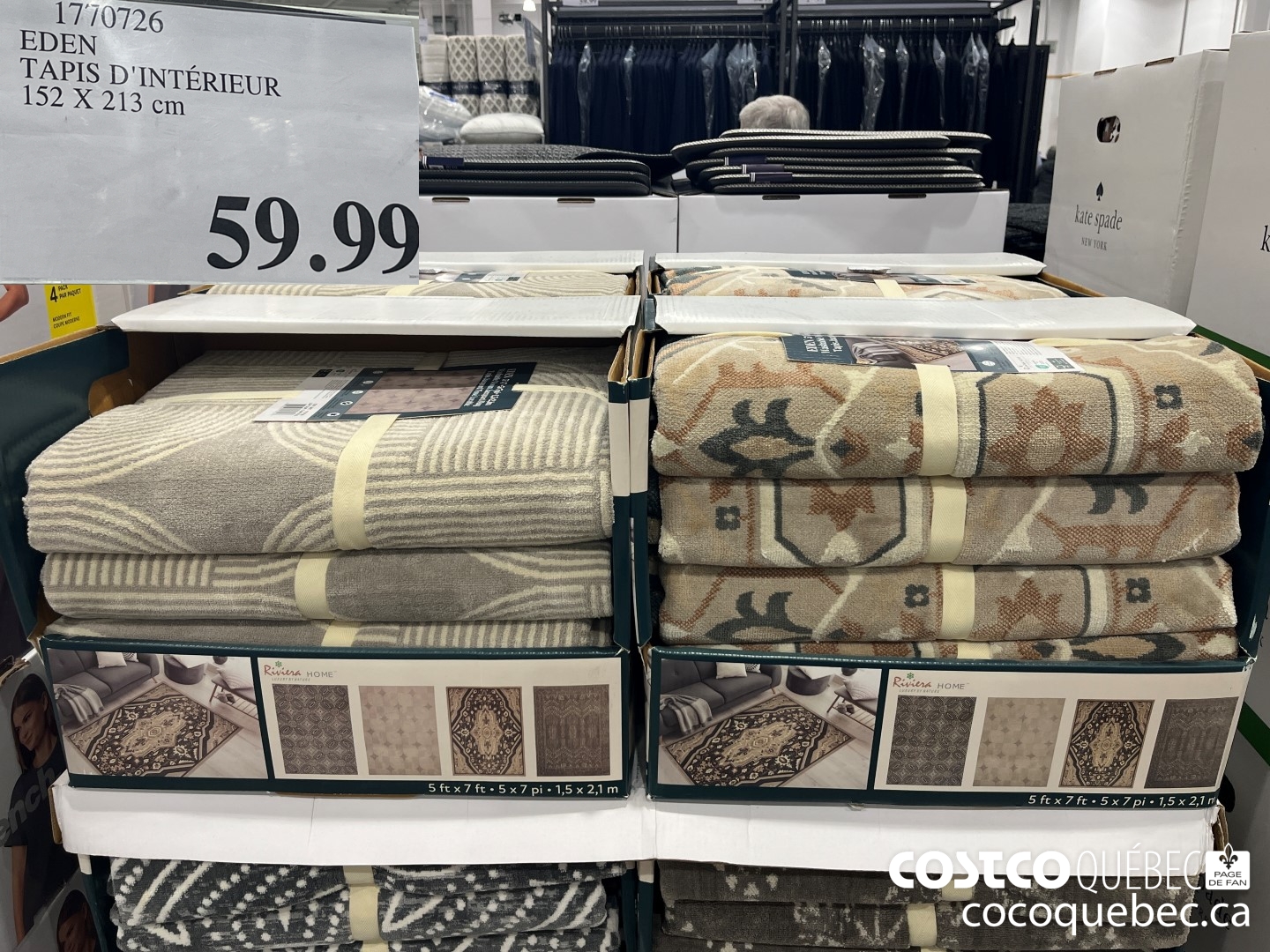 1770726 EDEN TAPIS D'INTERIEUR  $59.99