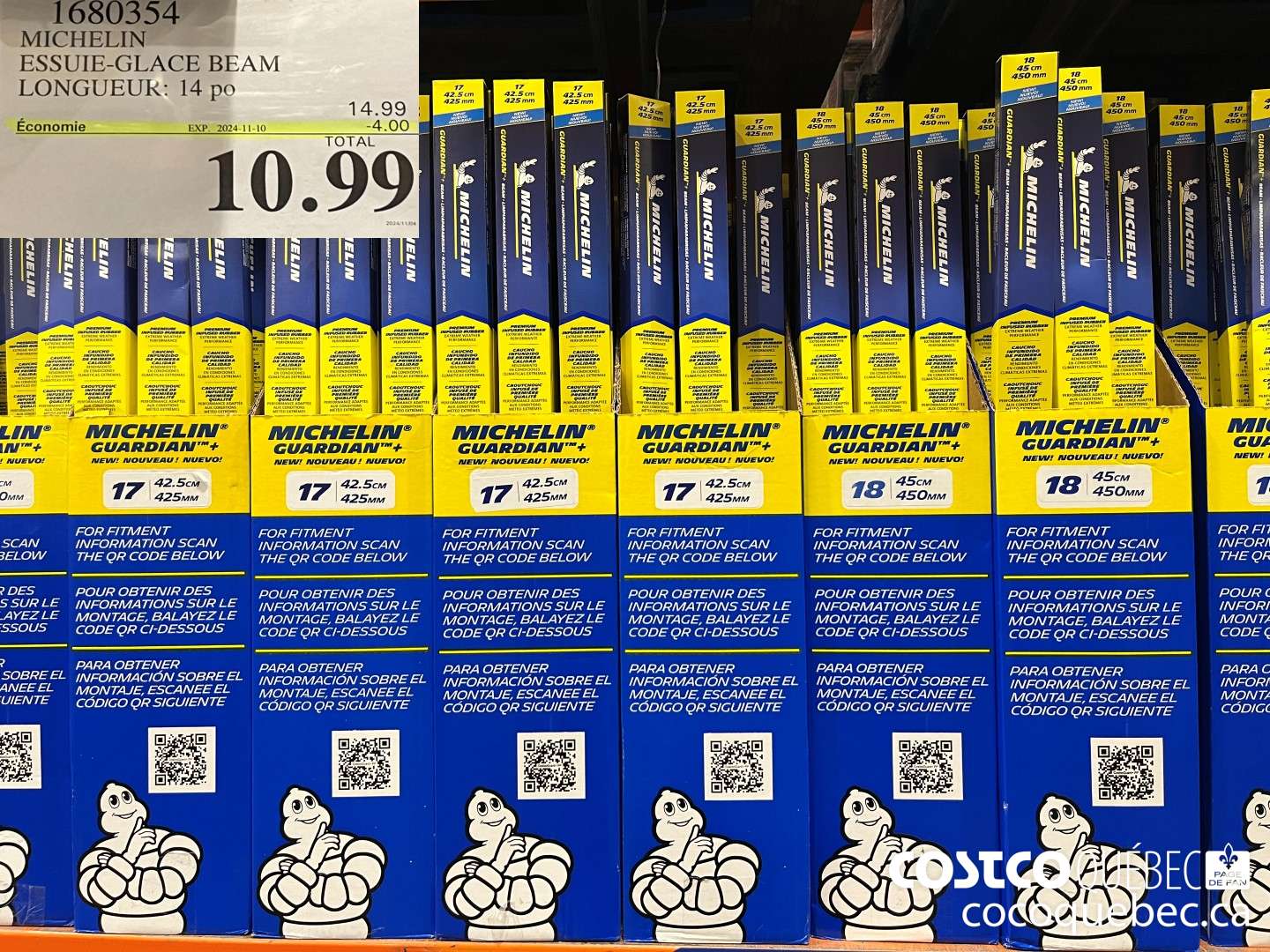 1680354 ESSUIE-GLACE BEAM LONGUEUKR: 14 po  ($4.00 INSTANT SAVINGS EXPIRES ON 2024-11-10) $10.99