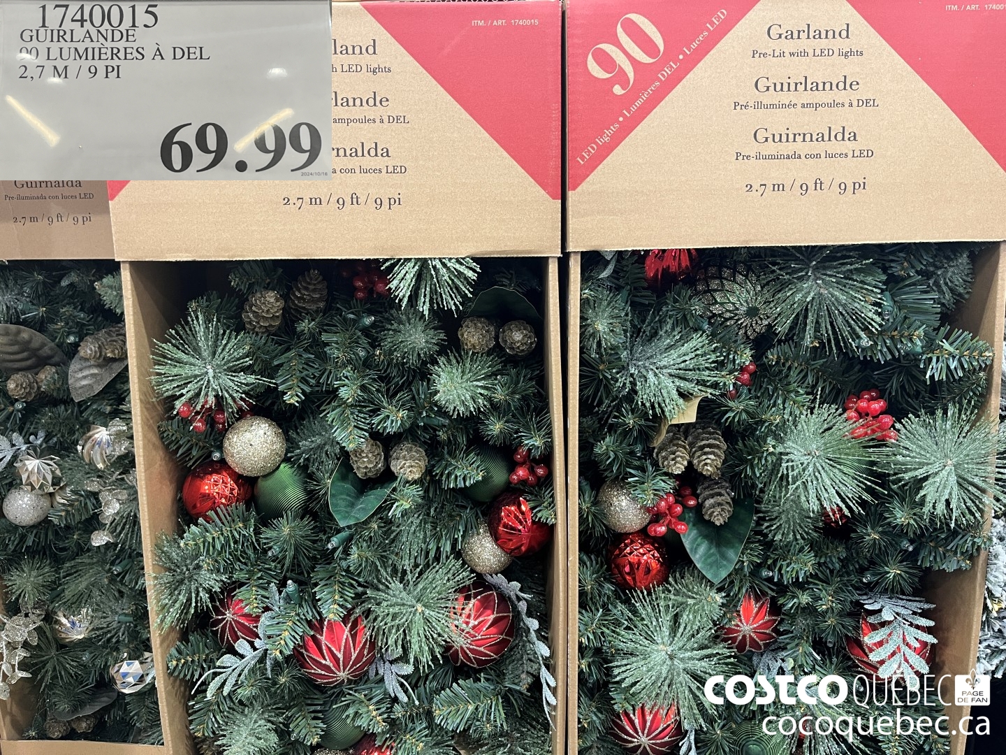 1740015 GUIRLANDE 90 LUMIERES A DEL  $69.99