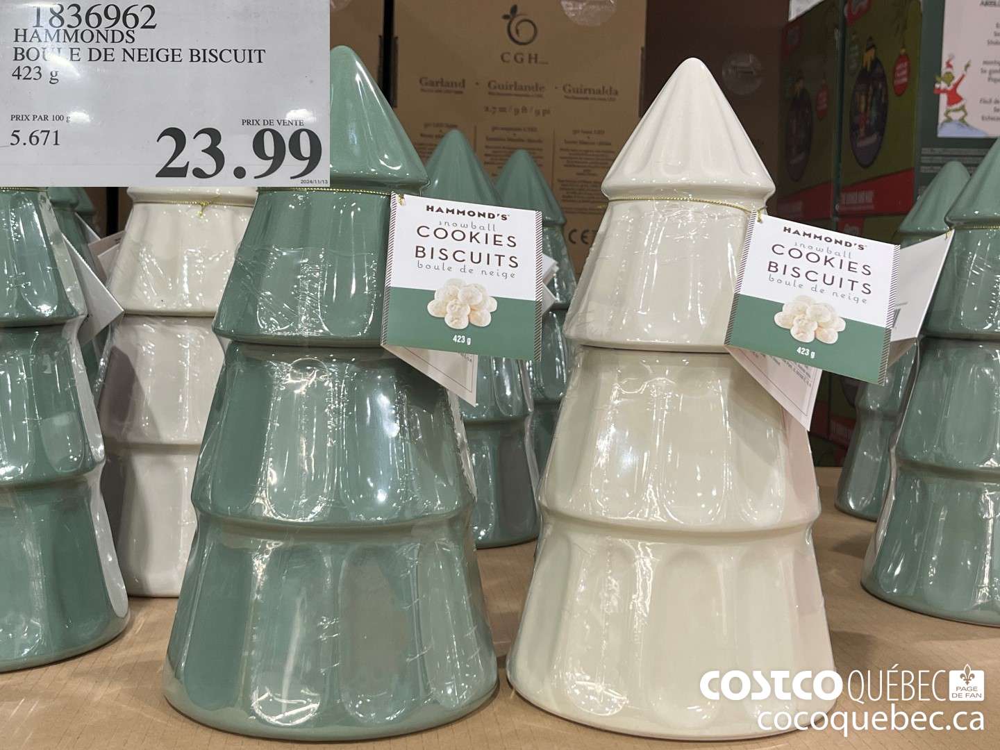 1836962 HAMMONDS BOULE DE NEIGE BISCUIT 423 G  $23.99