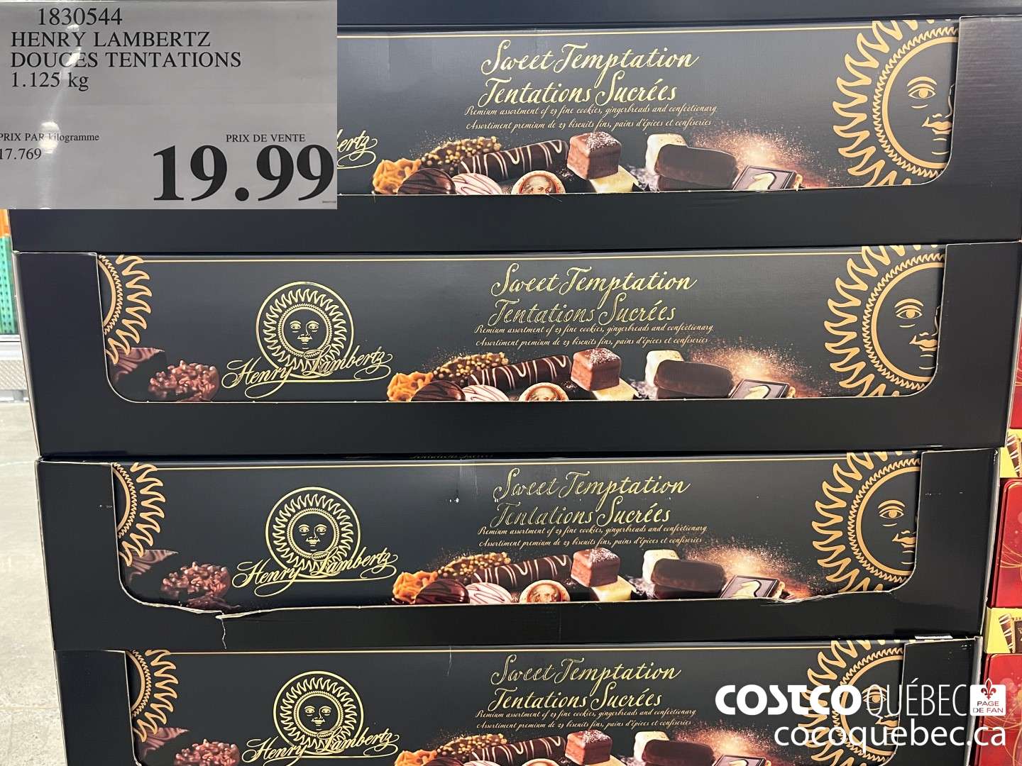 1830544 HENRY LAMBERTZ DOUCES TENTATIONS  $19.99