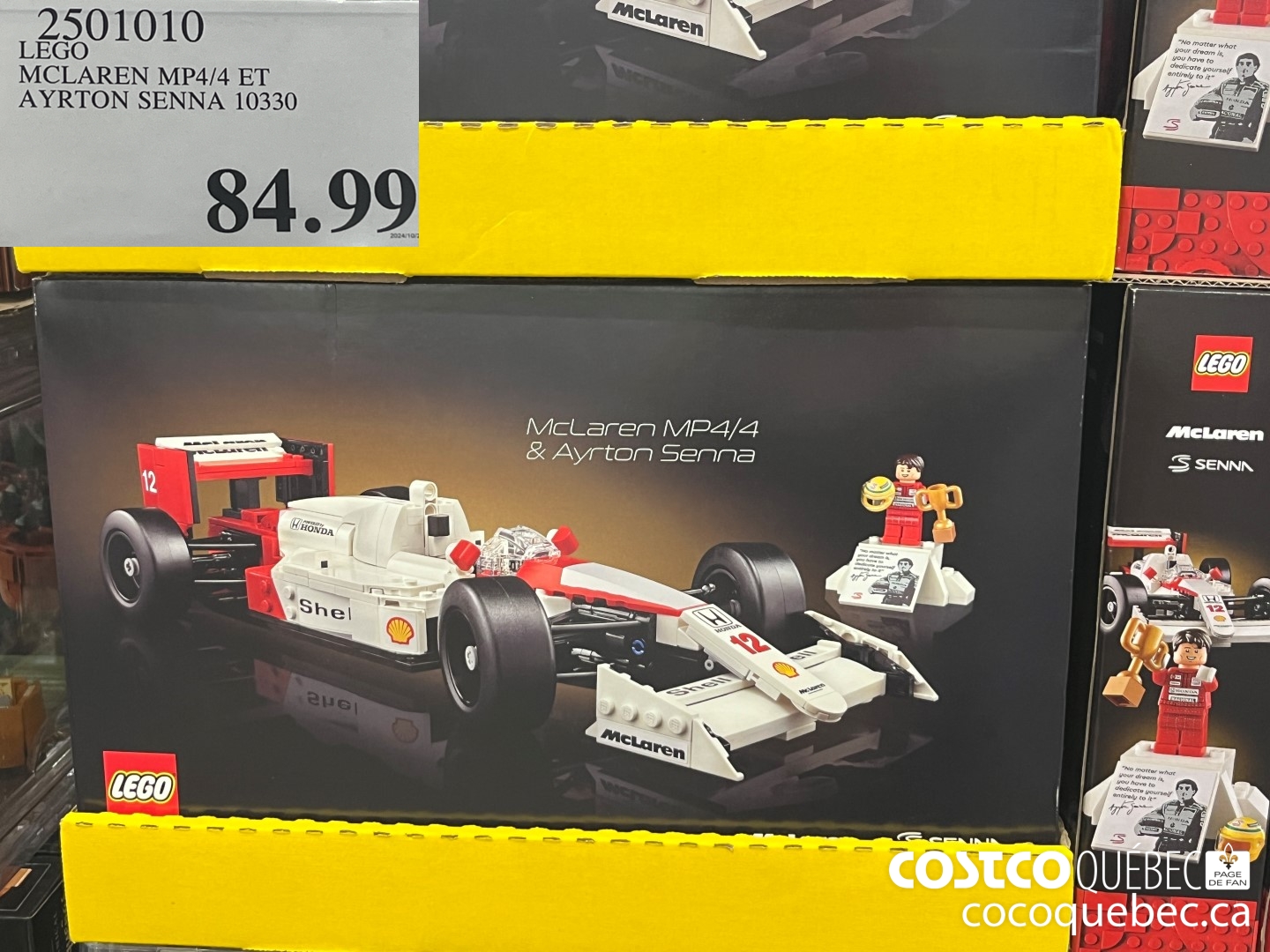 2501010 LEGO MCLAREN $84.99