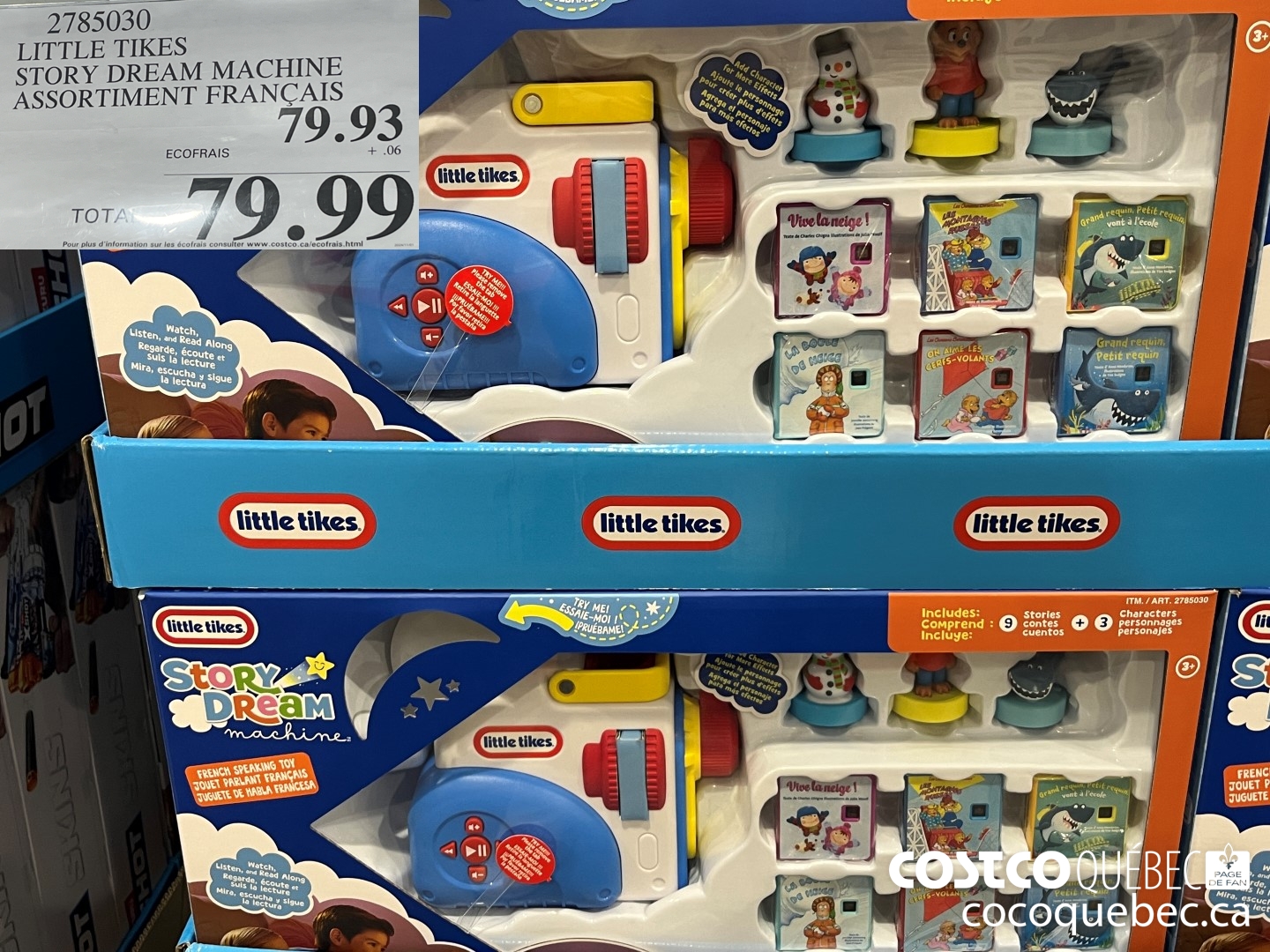 2785030 LITTLE TIKES STORY DREAM MACHINE ASSORTIMENT FRANCAIS  $79.99