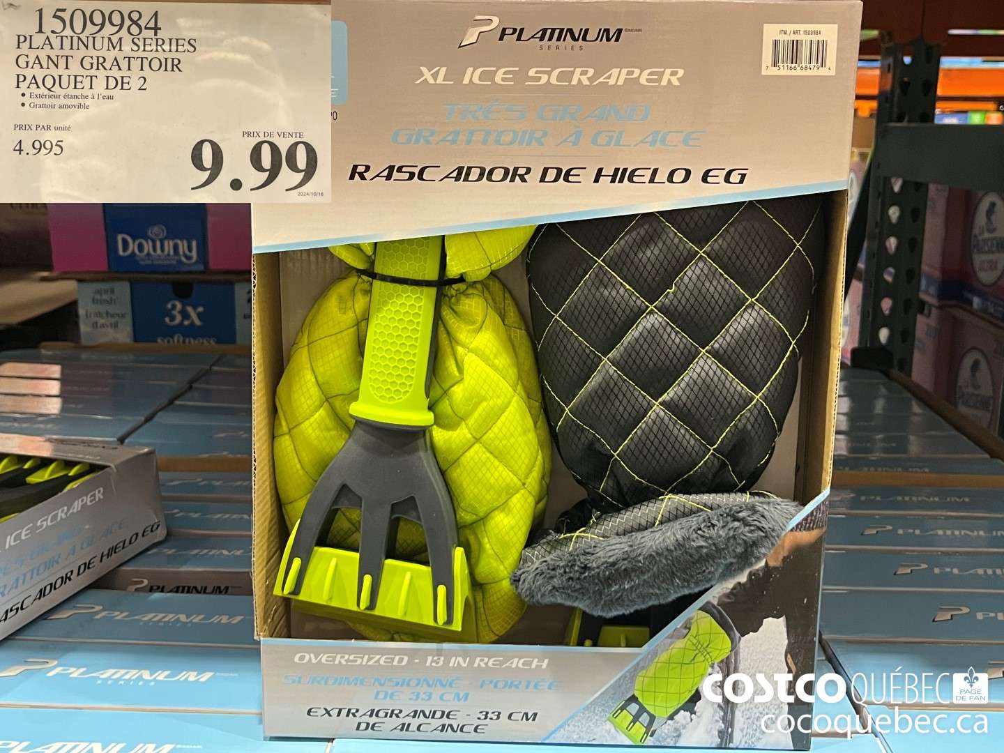 1509984 PLATINUM SERIES GANT GRATTOIR PAQUET DE 2  $9.99