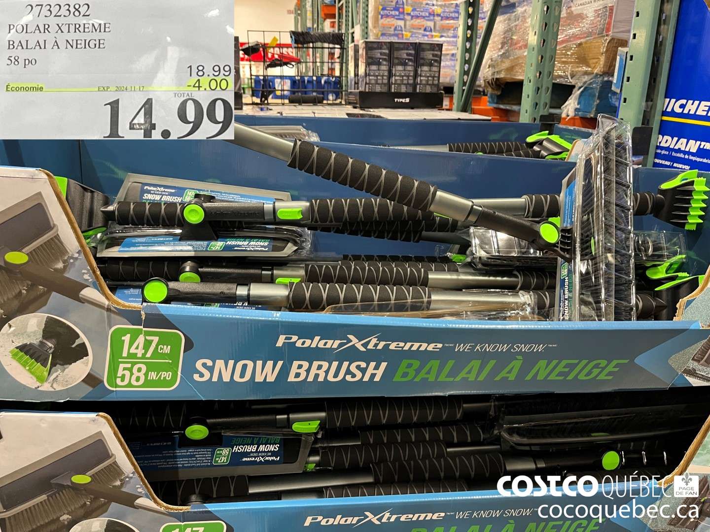 2732382 POLAR XTREME BALAI A NEIGE  ($4.00 INSTANT SAVINGS EXPIRES ON 2024-11-03) $14.99