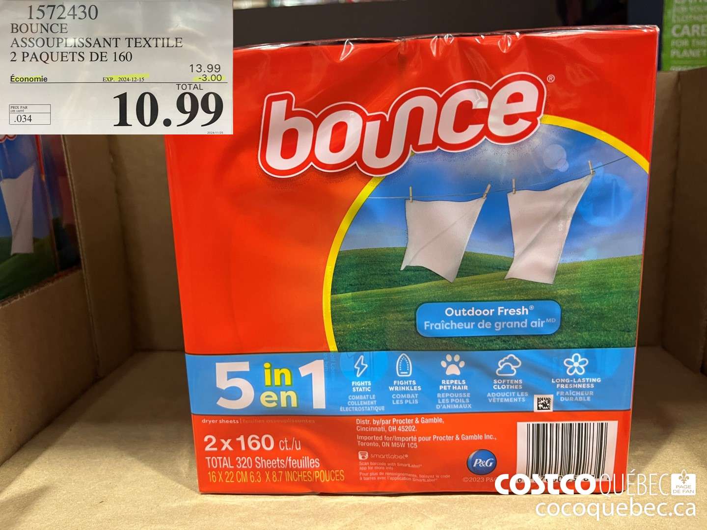 1572430 Roma TEXTILE 2 PAQUET DE 160 ($3.00 INSTANT SAVINGS EXPIRES ON 2024-12-15) $10.99