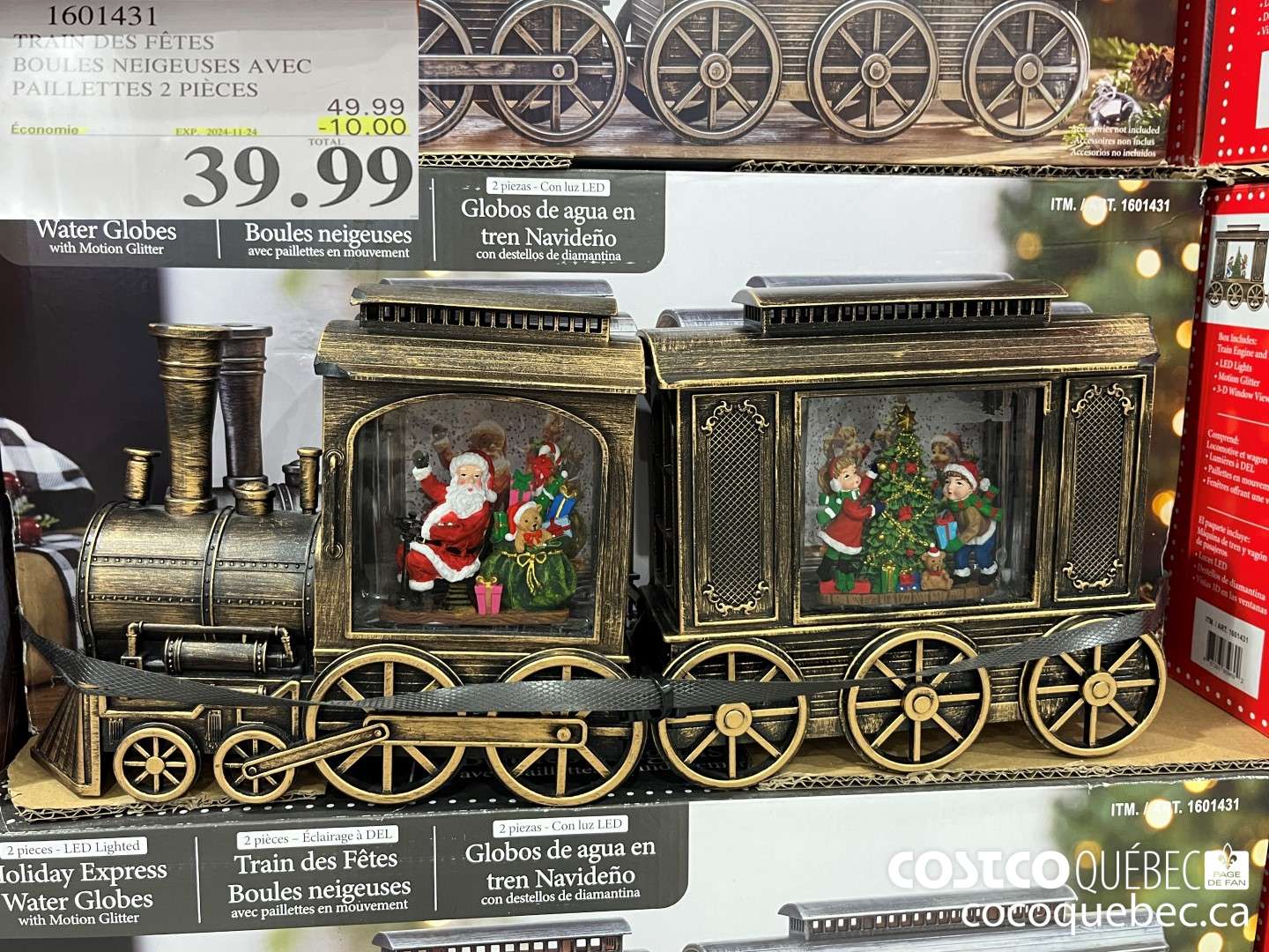 1601431 TRAIN DES FETES  ($10.00 INSTANT SAVINGS EXPIRES ON 2024-11-24) $39.99