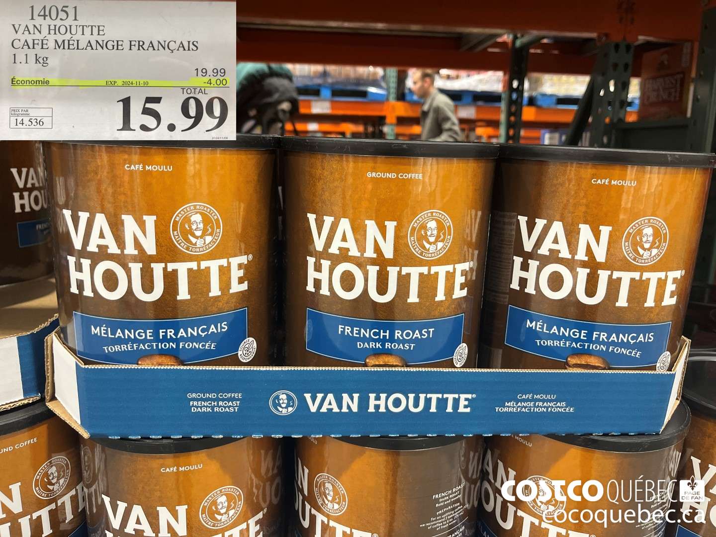 14051 VAN HOUTTE CAFE MELANGE FRANCAIS  ($4.00 INSTANT SAVINGS EXPIRES ON 2024-11-10) $15.99