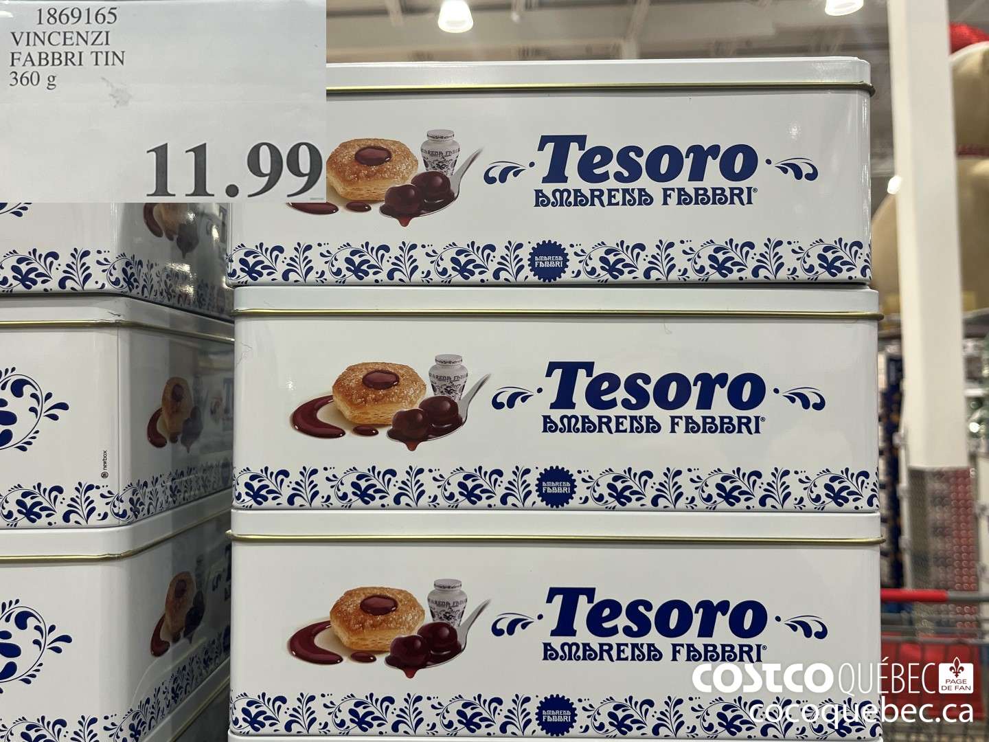 1869165 VINCENZI FABBRI TIN  $11.99