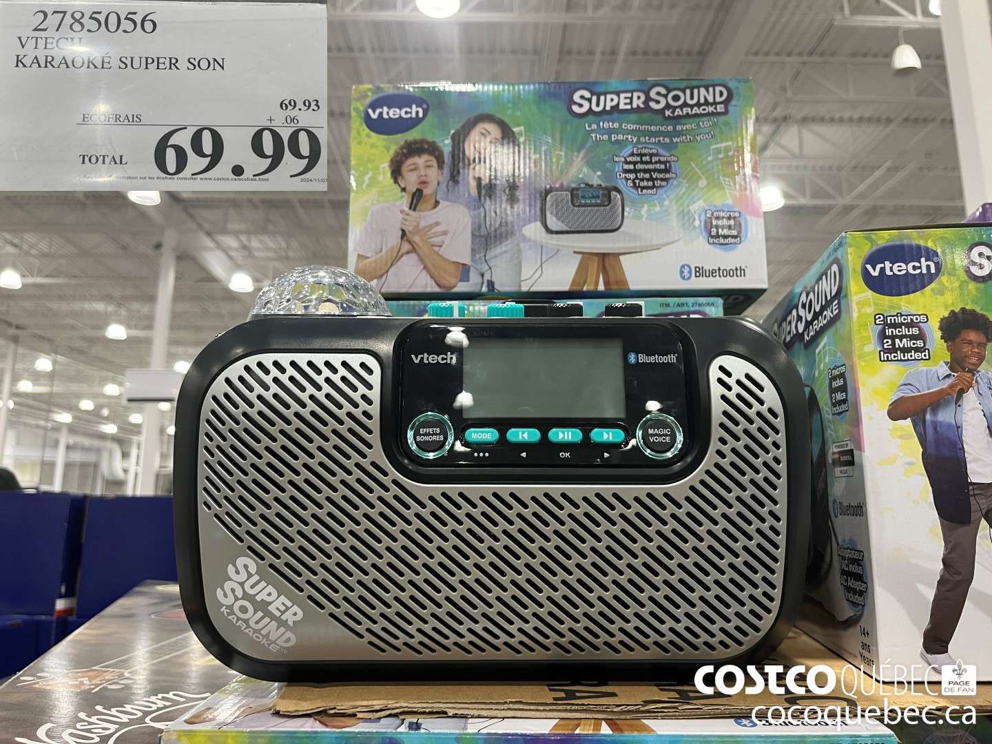 2785056 VTECH KARACKE SUPER SON  $69.99