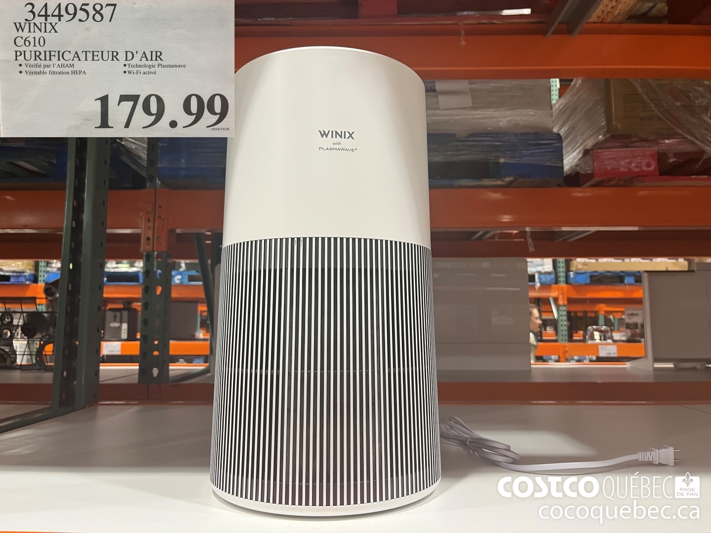 3449587 WINIX C 610  $179.99